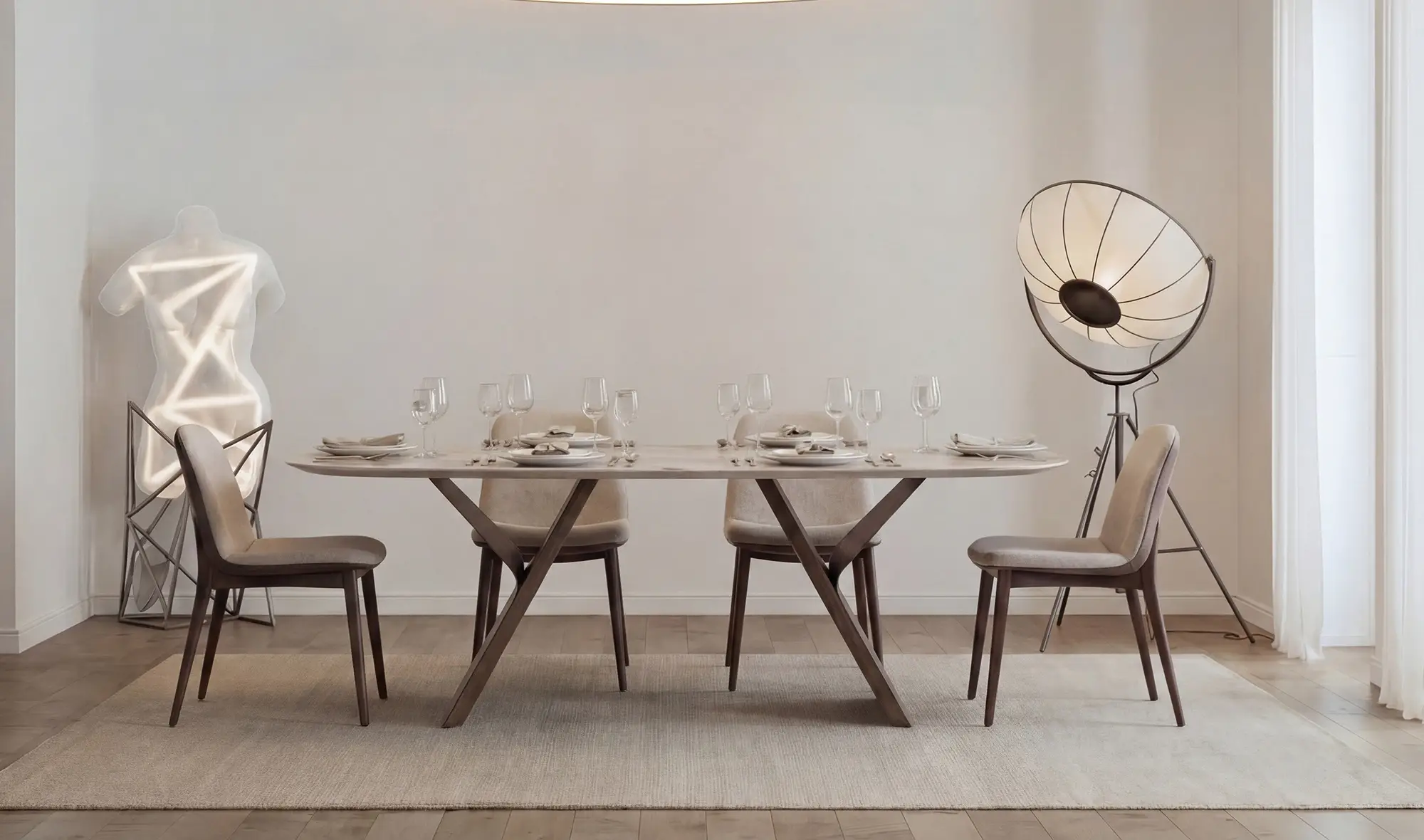 Luxeva Yemek Odası Takımı
