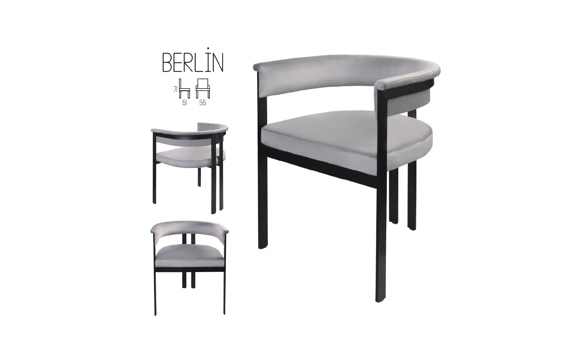 Berlin Sandalye