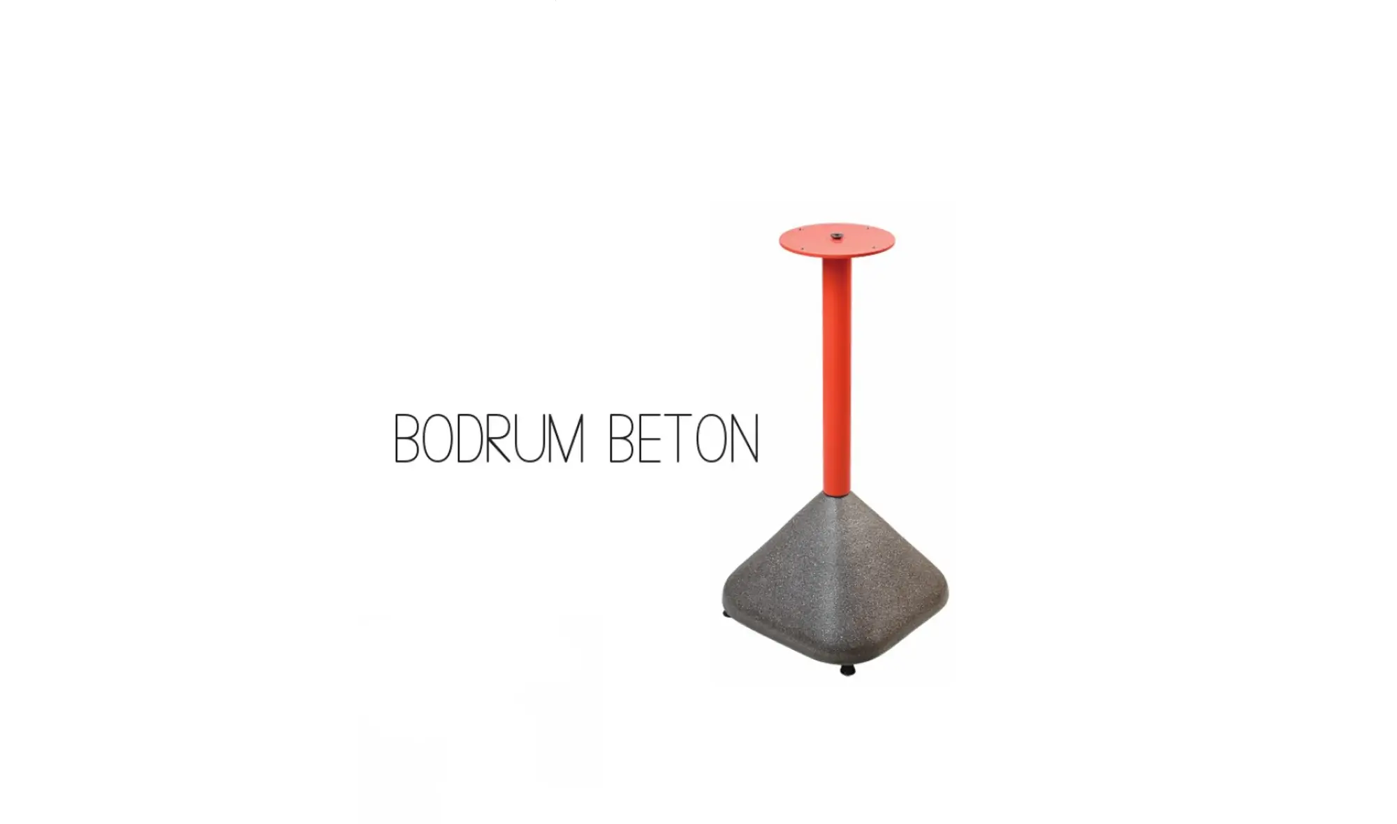 Bodrum Beton Masa Ayak