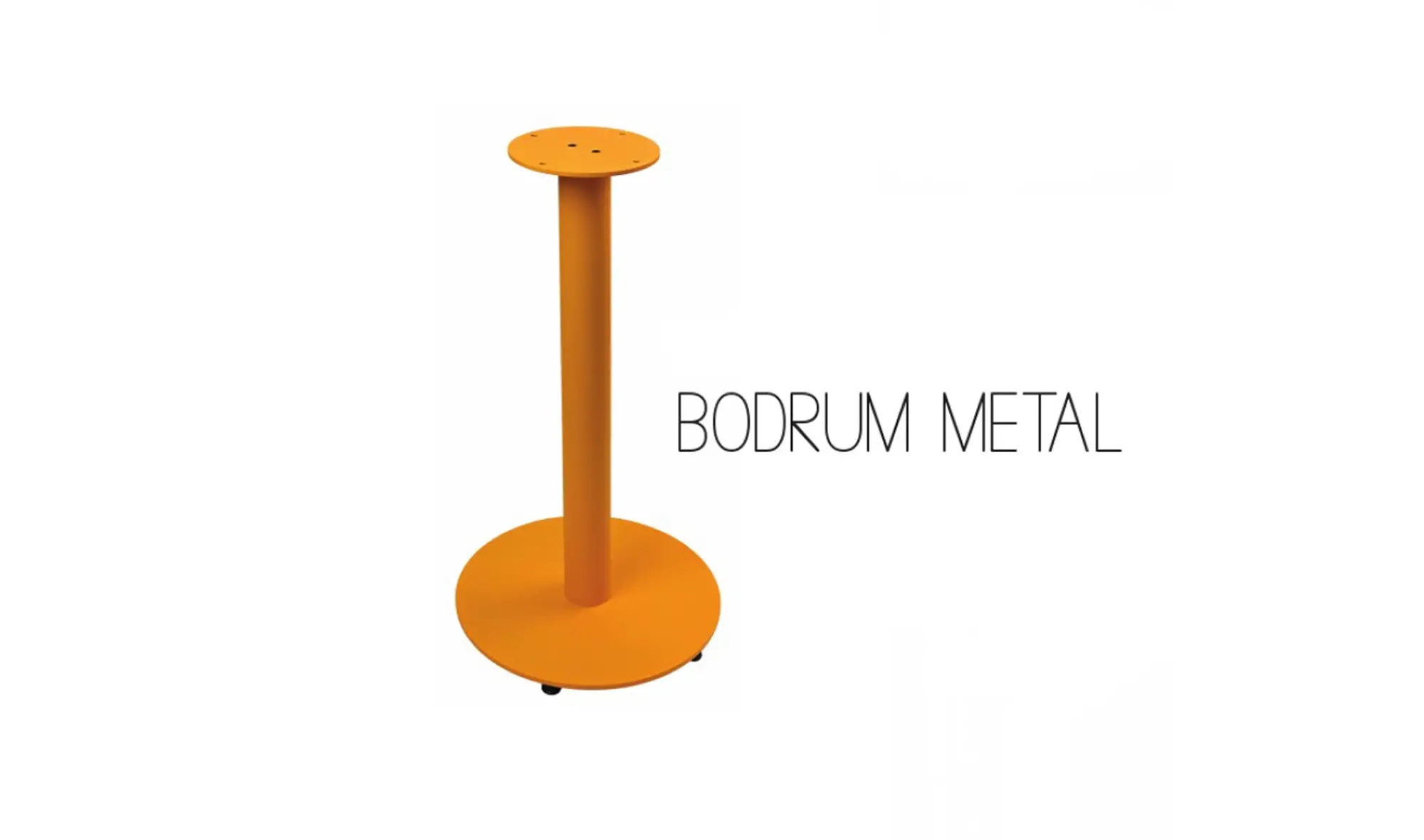 Bodrum Metal Masa Ayak