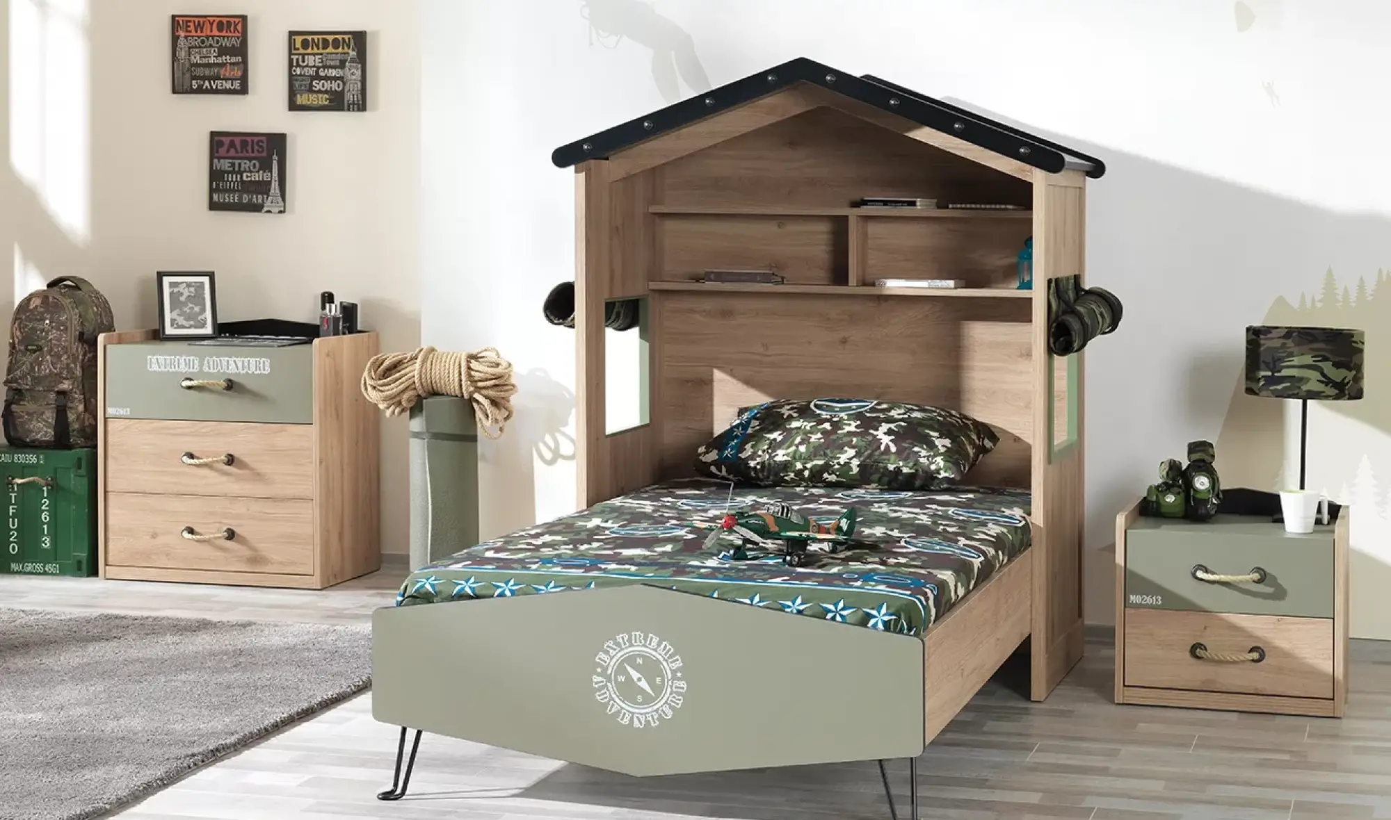 Camp Karyola S 100x200cm