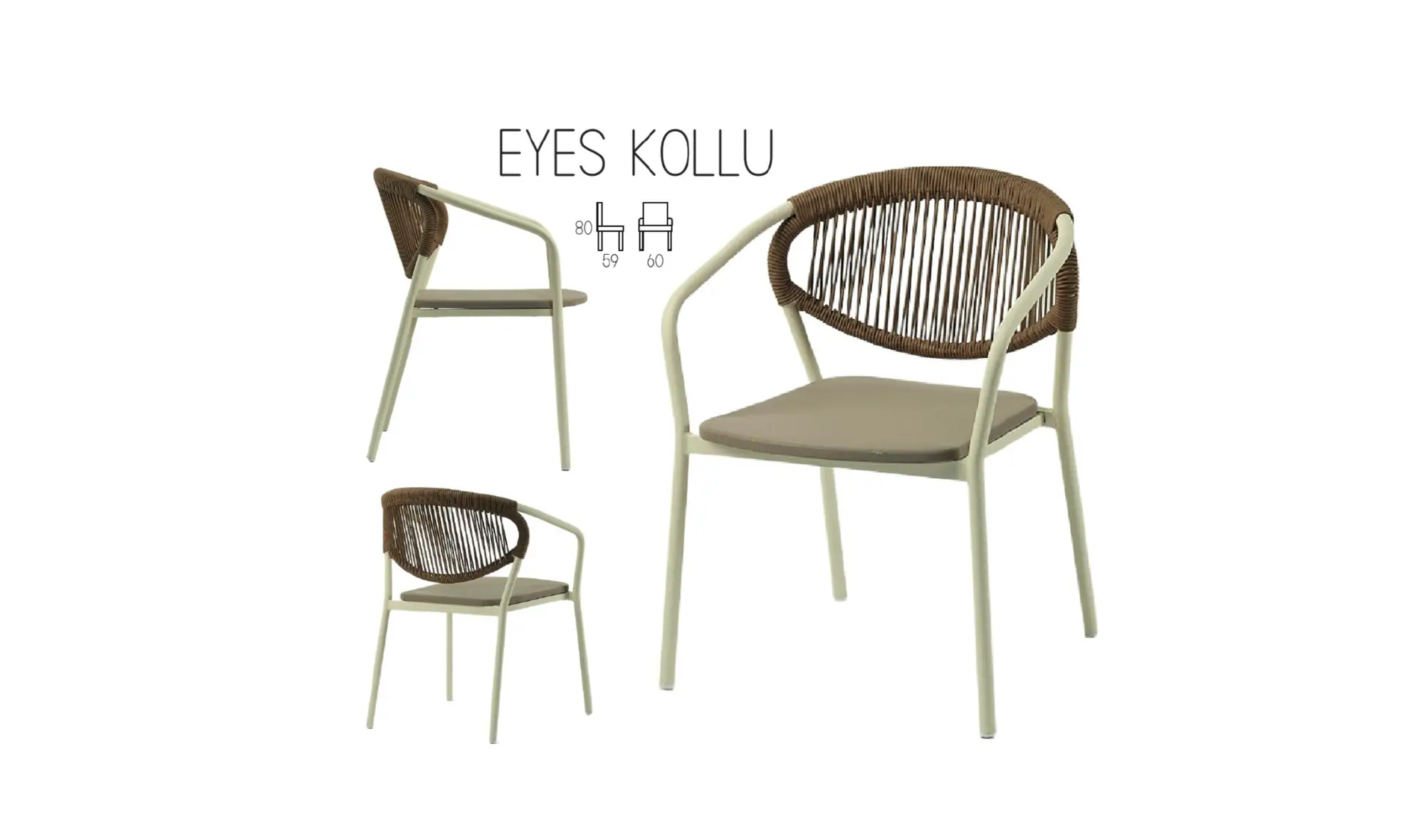 Eyes Kollu Sandalye