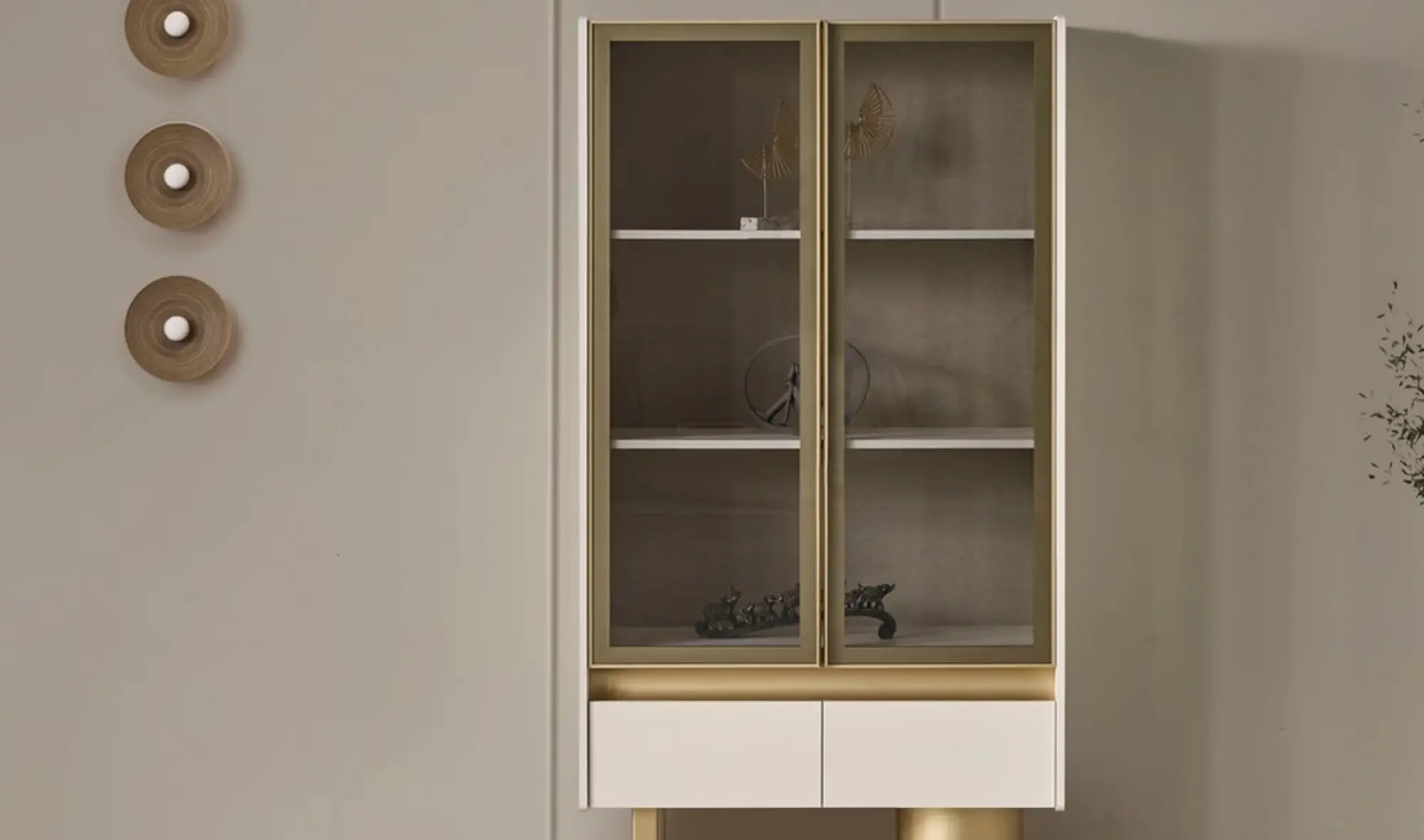 Ferilux Tv Kitaplık Blok (vitrin)