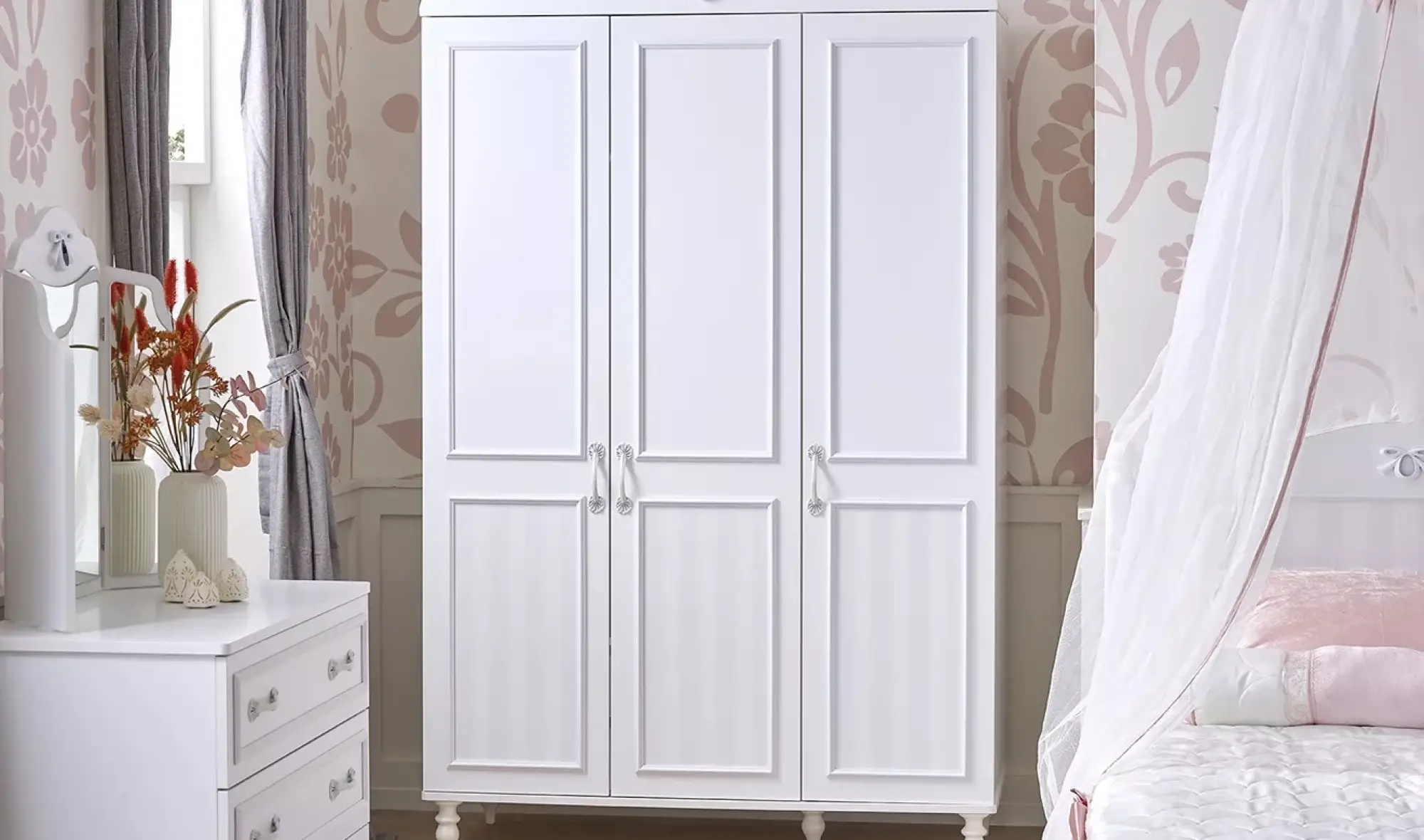 Juliette 3 Kapaklı Dolap