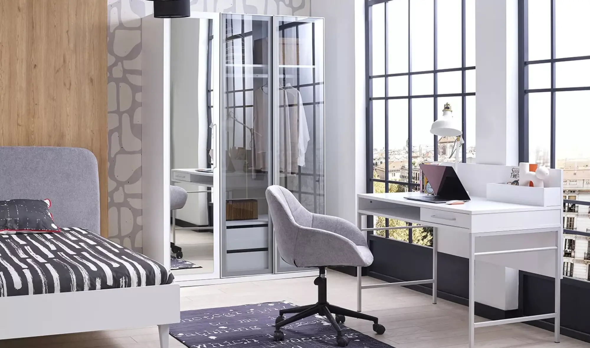 Likya 1 Kapılı Dolap Kabini