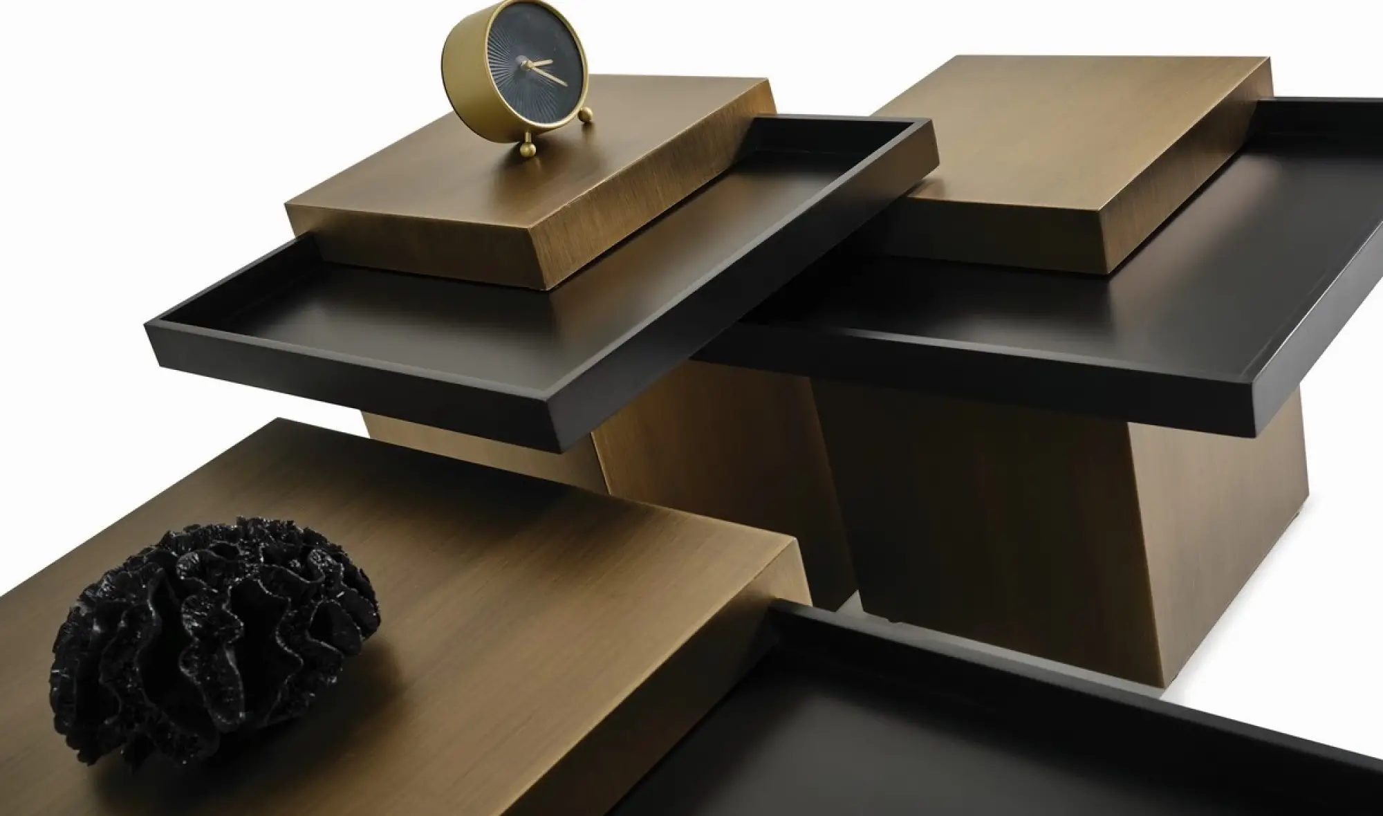 MC-113 Orta Sehpa (Oak Black Set)