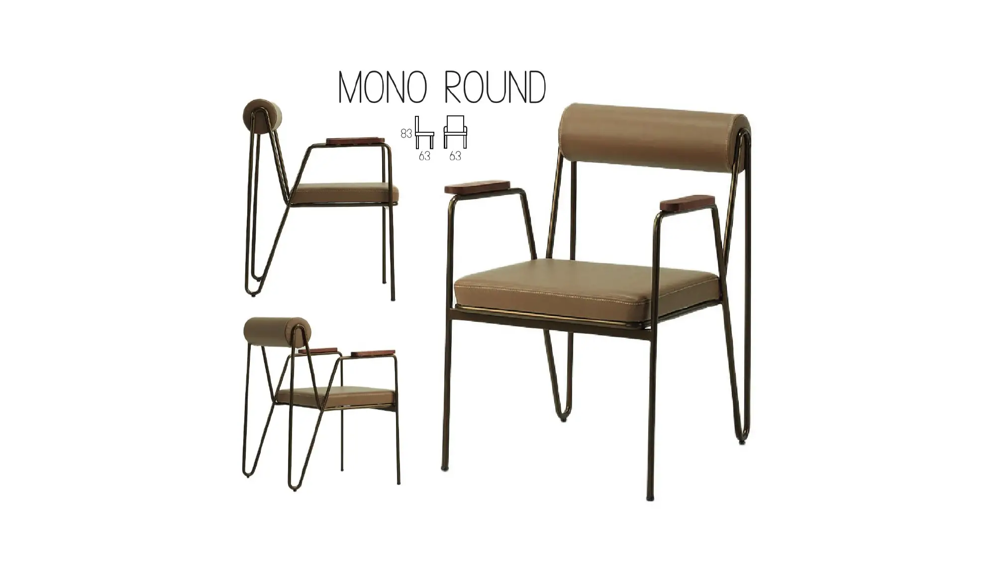 Mono Round Sandalye