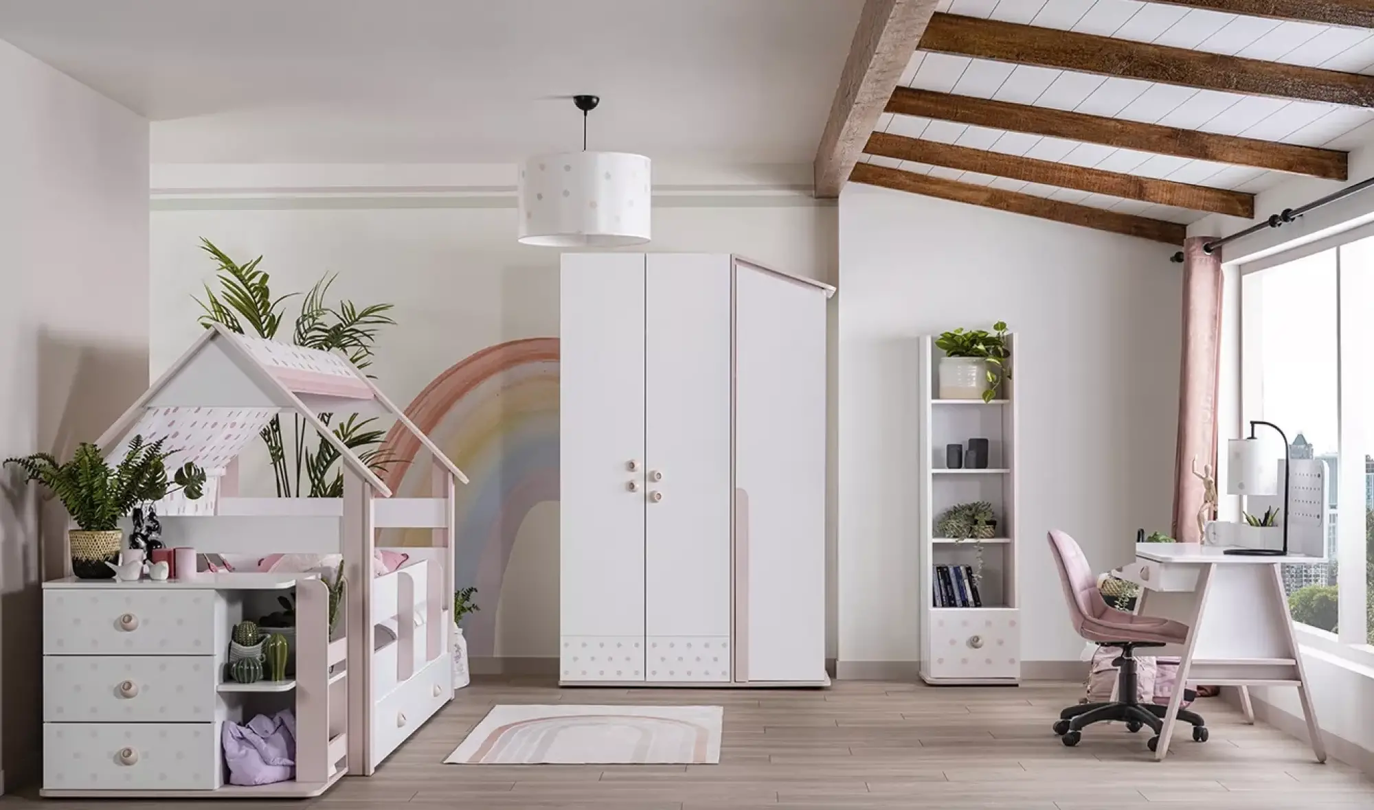 Montessori Pink Çocuk Odası