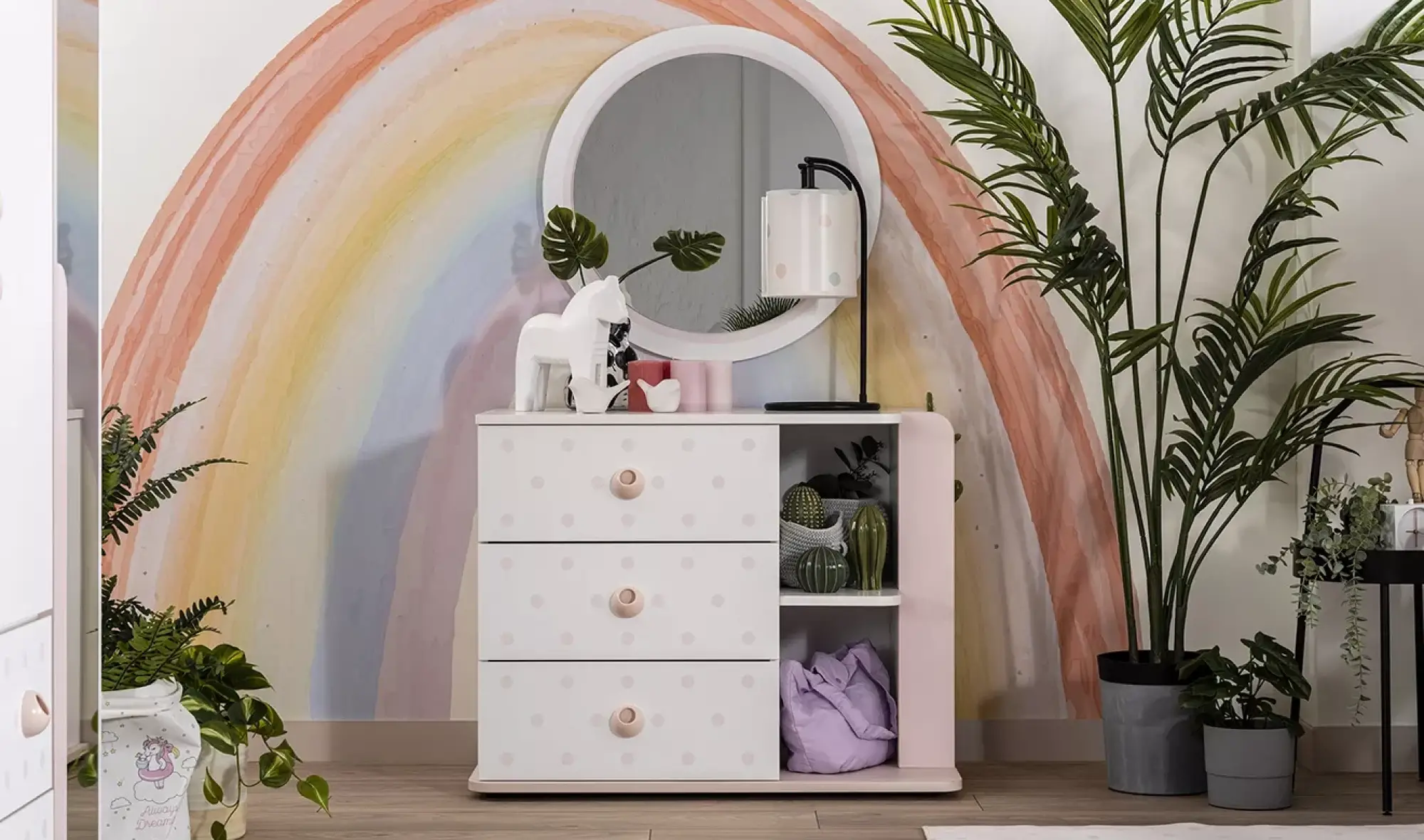Montessori Pink Çocuk Odası