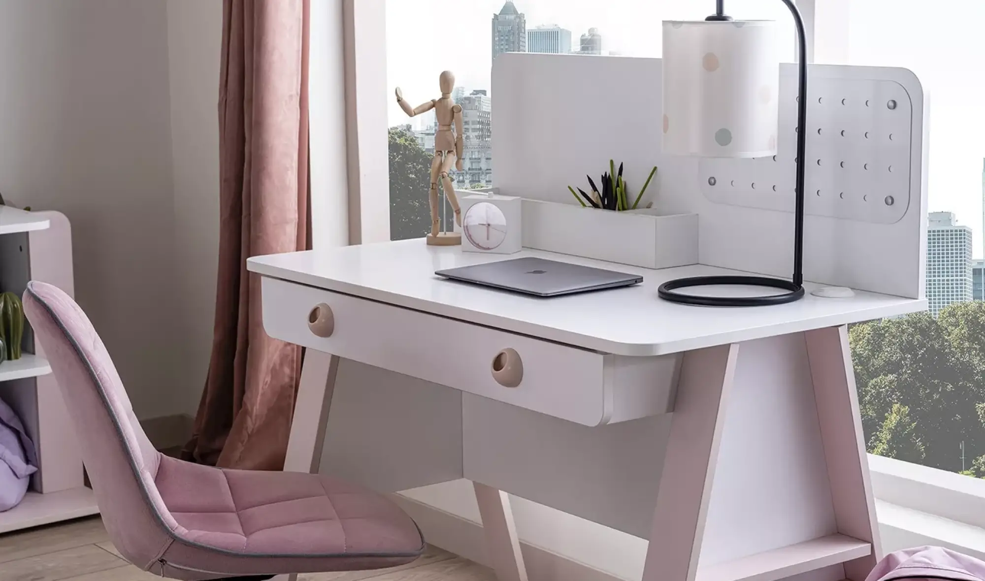 Montessori Pink Masa Üst Ünite