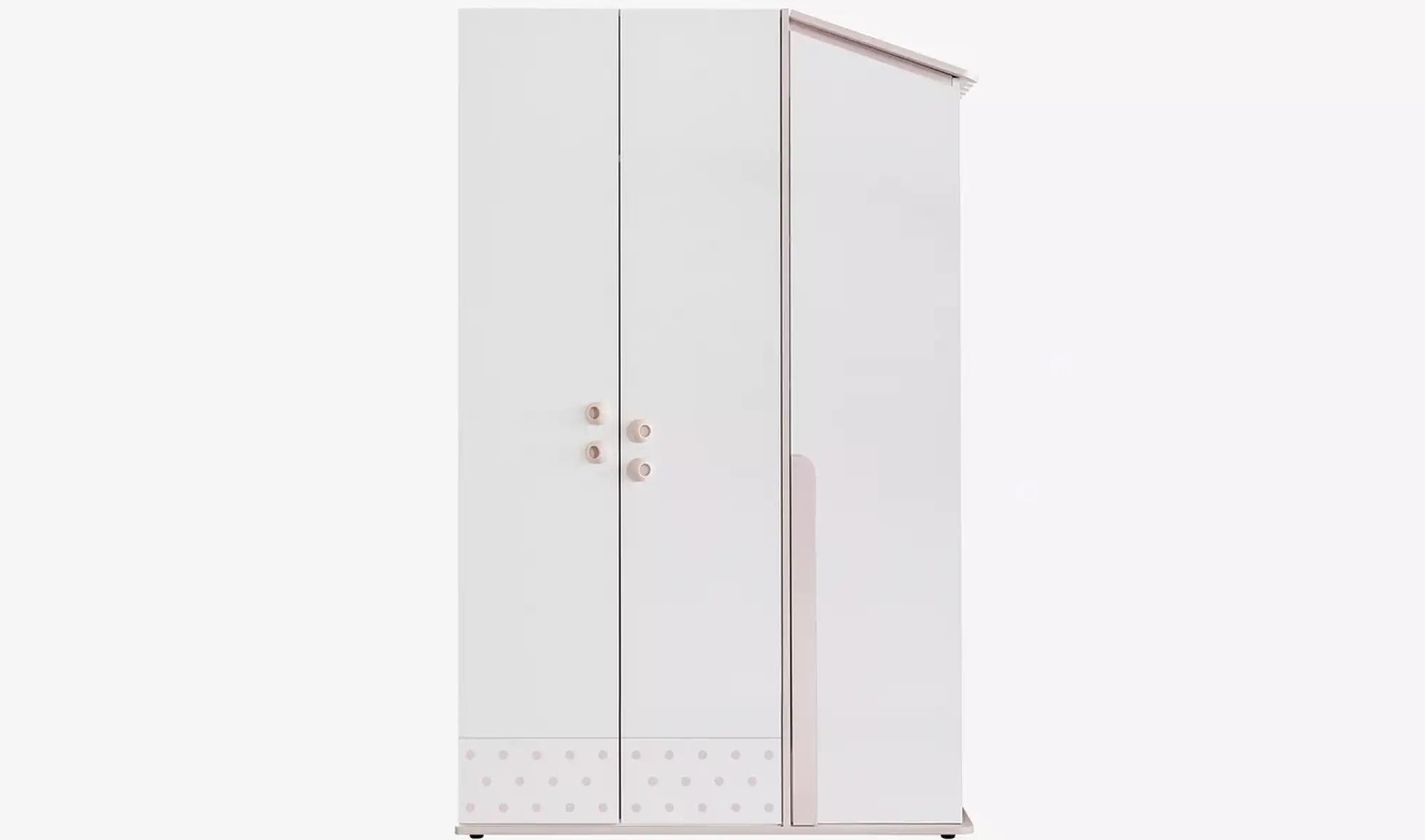 Montessori Pink S 3 Kapılı Dolap