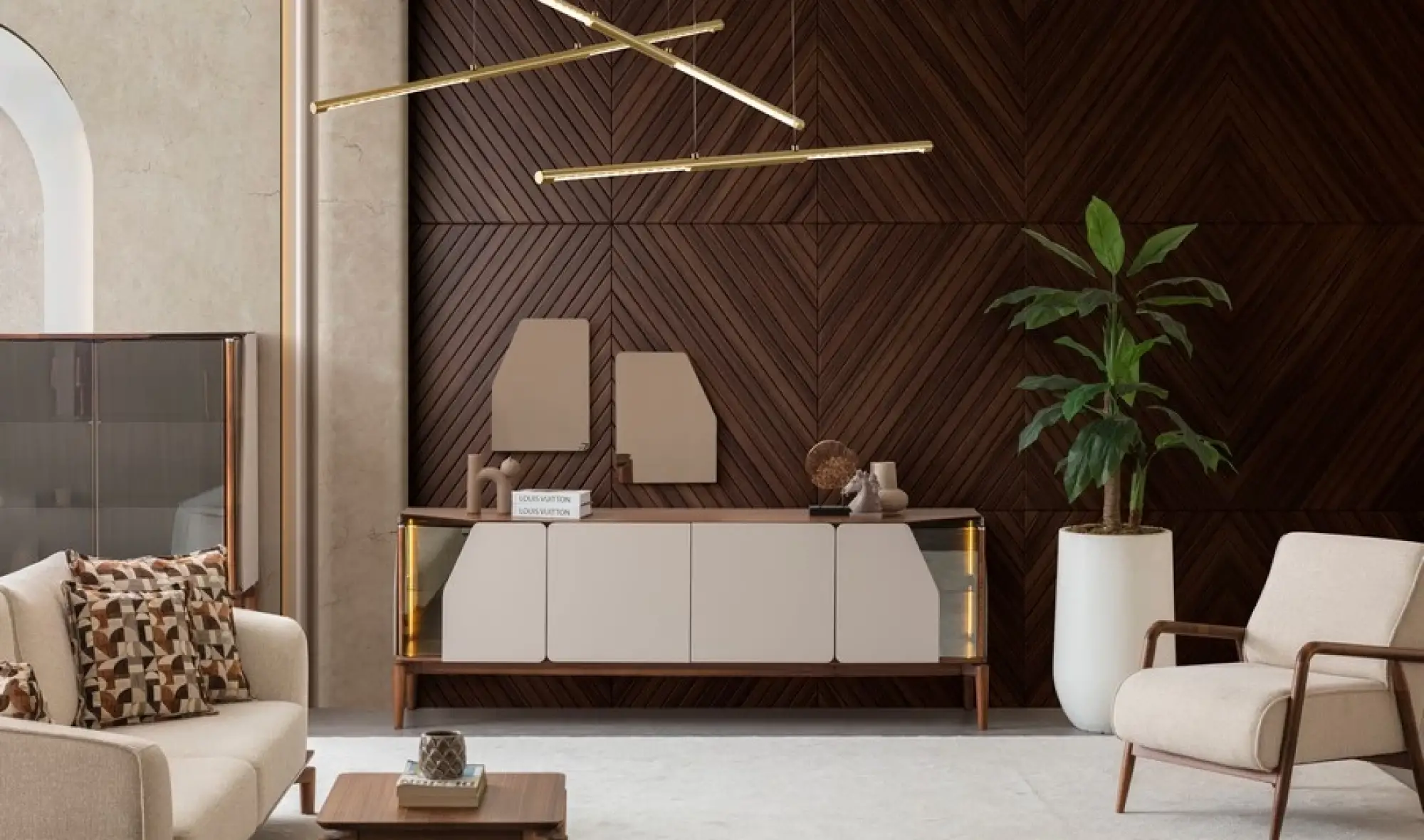 Opulent Konsol Aynası