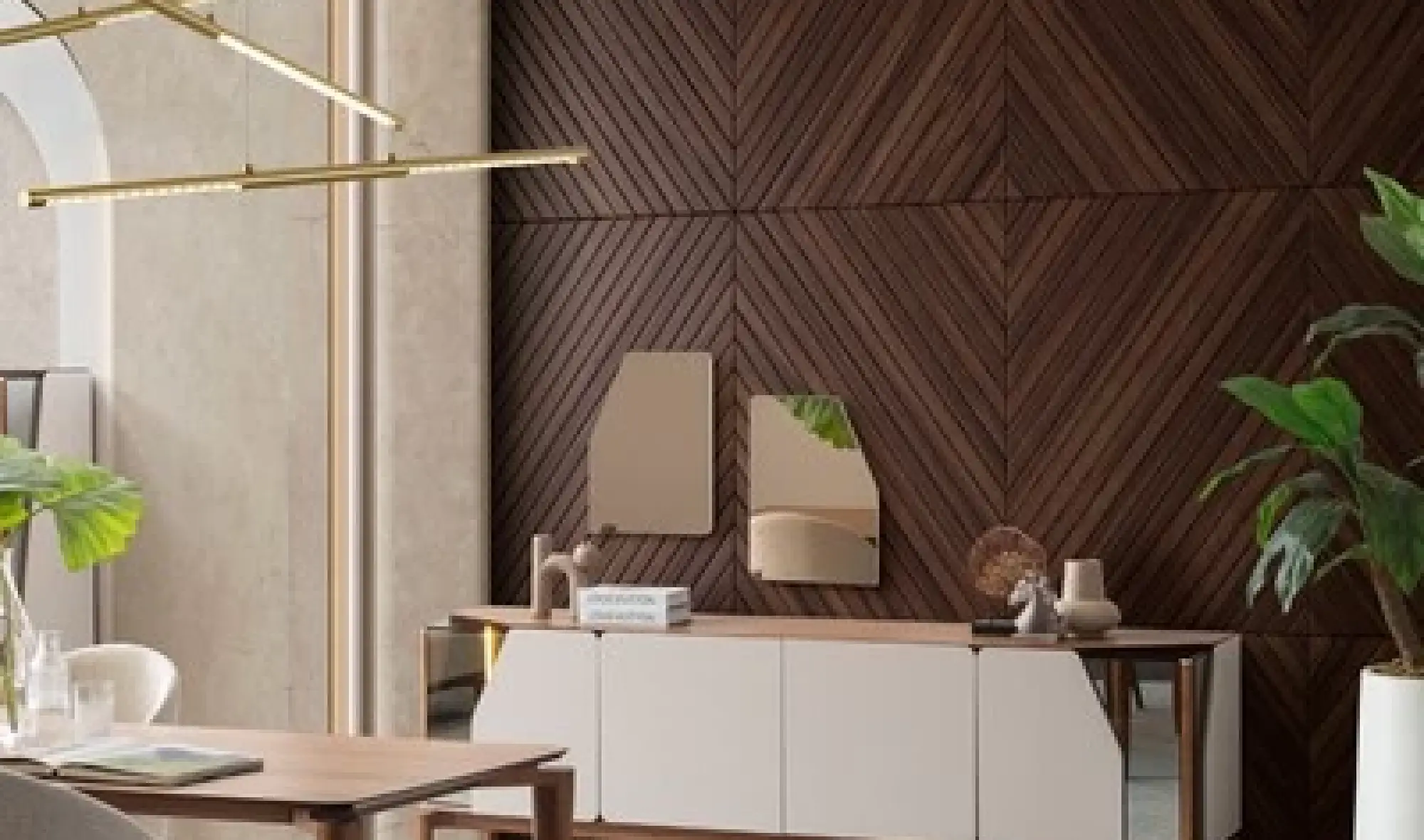 Opulent Konsol Aynası