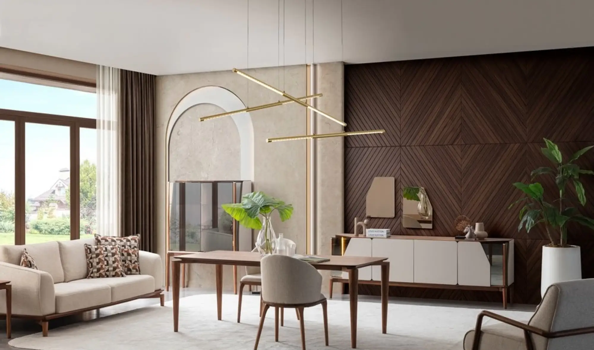 Opulent Yemek Odası Takımı