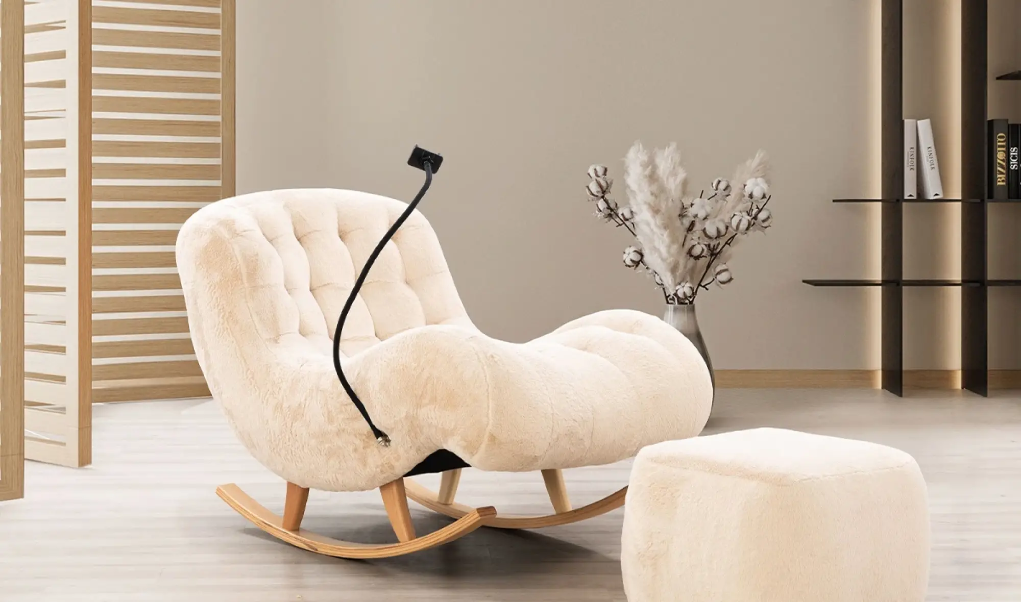 Relax Sallanır Berjer ve Puf