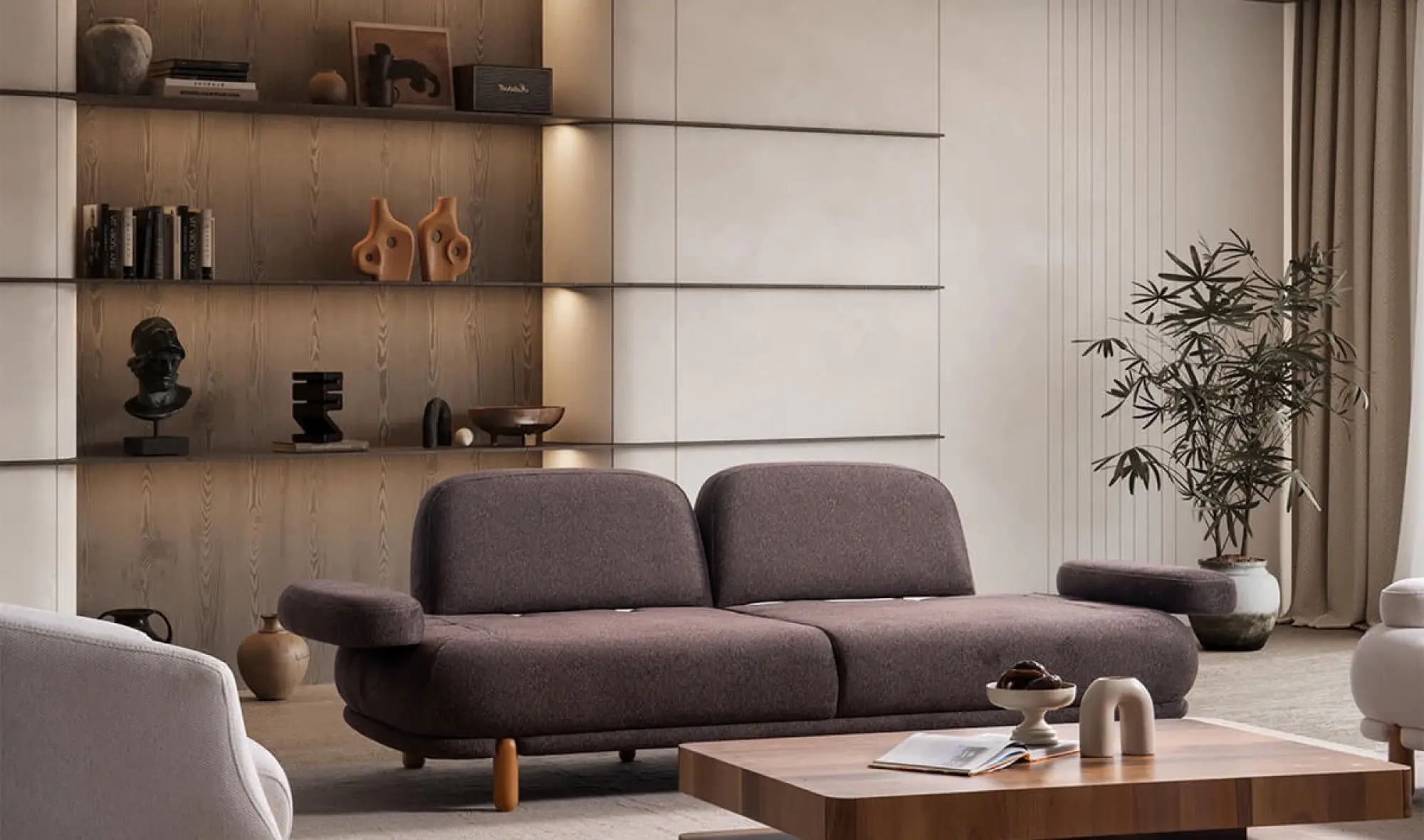 Royal Nest Üçlü Koltuk