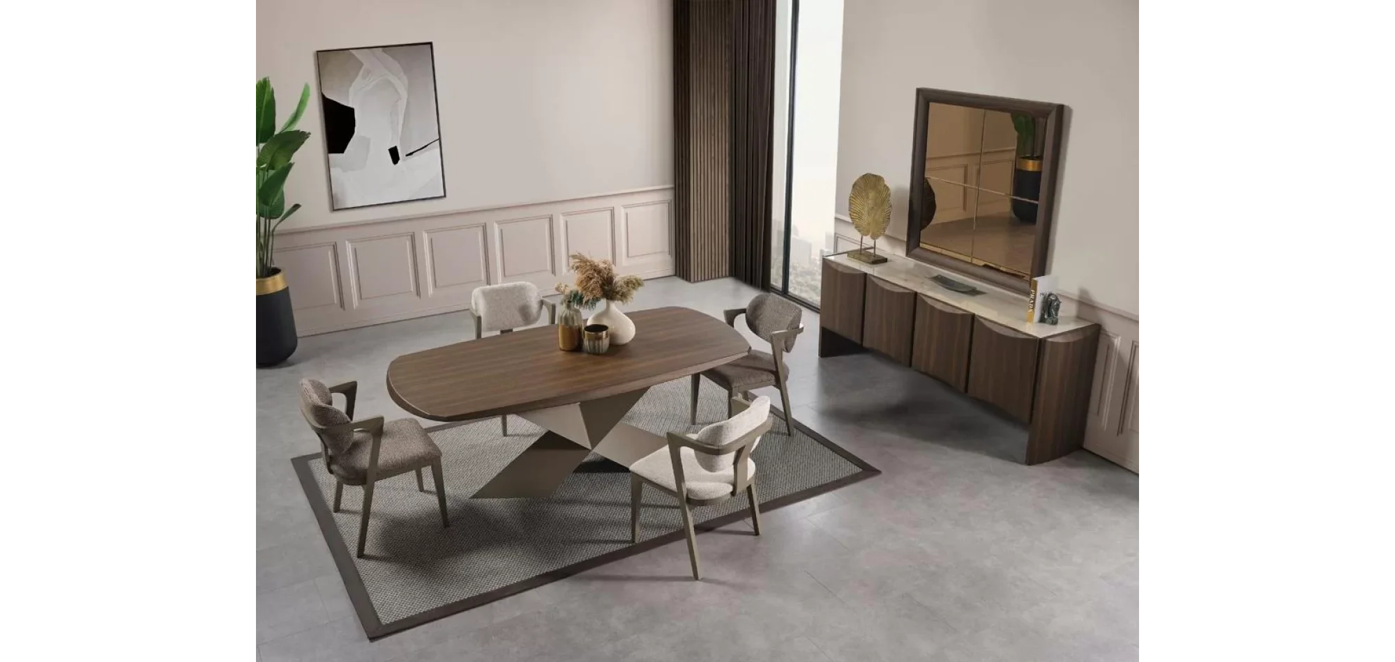 Moncada Yemek Odası Takımı