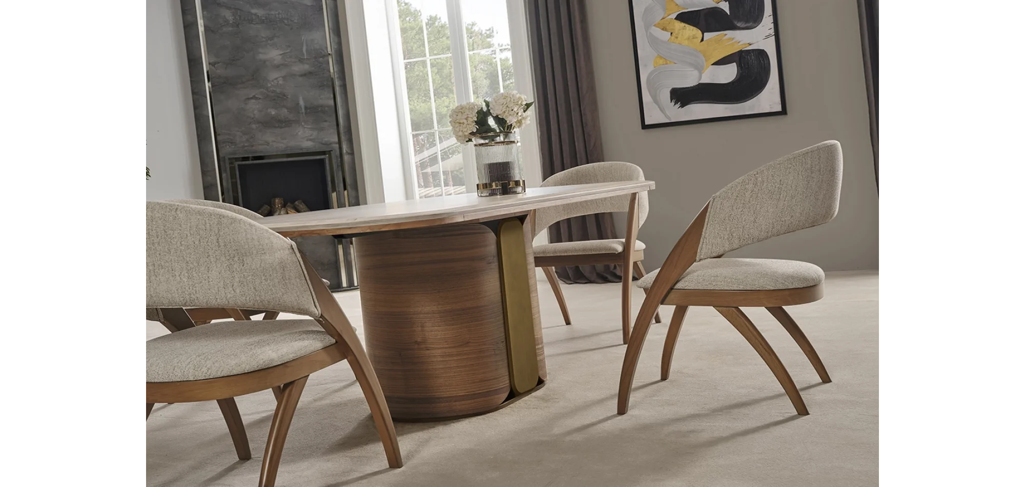 Adora Yemek Odası Takımı