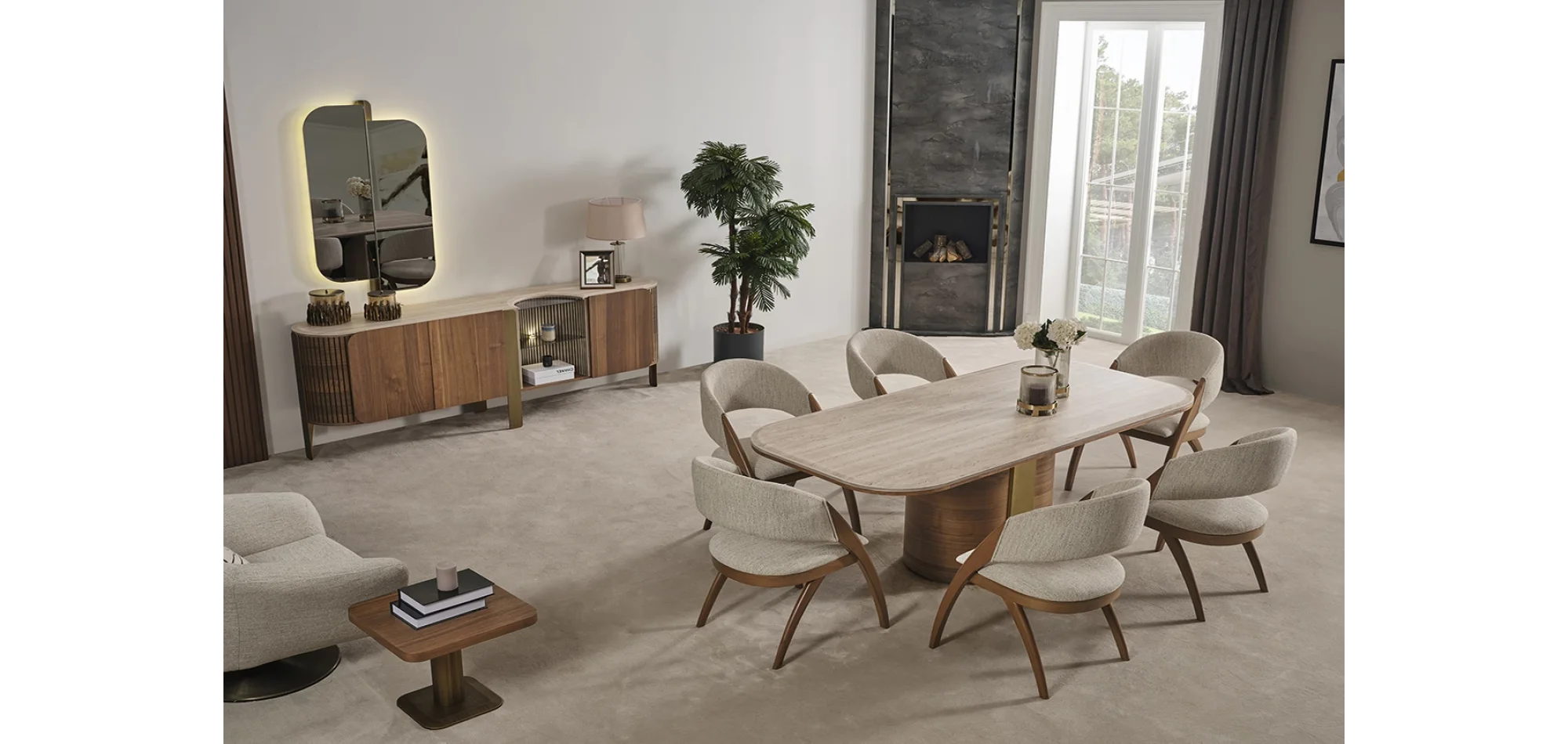 Adora Yemek Odası Takımı