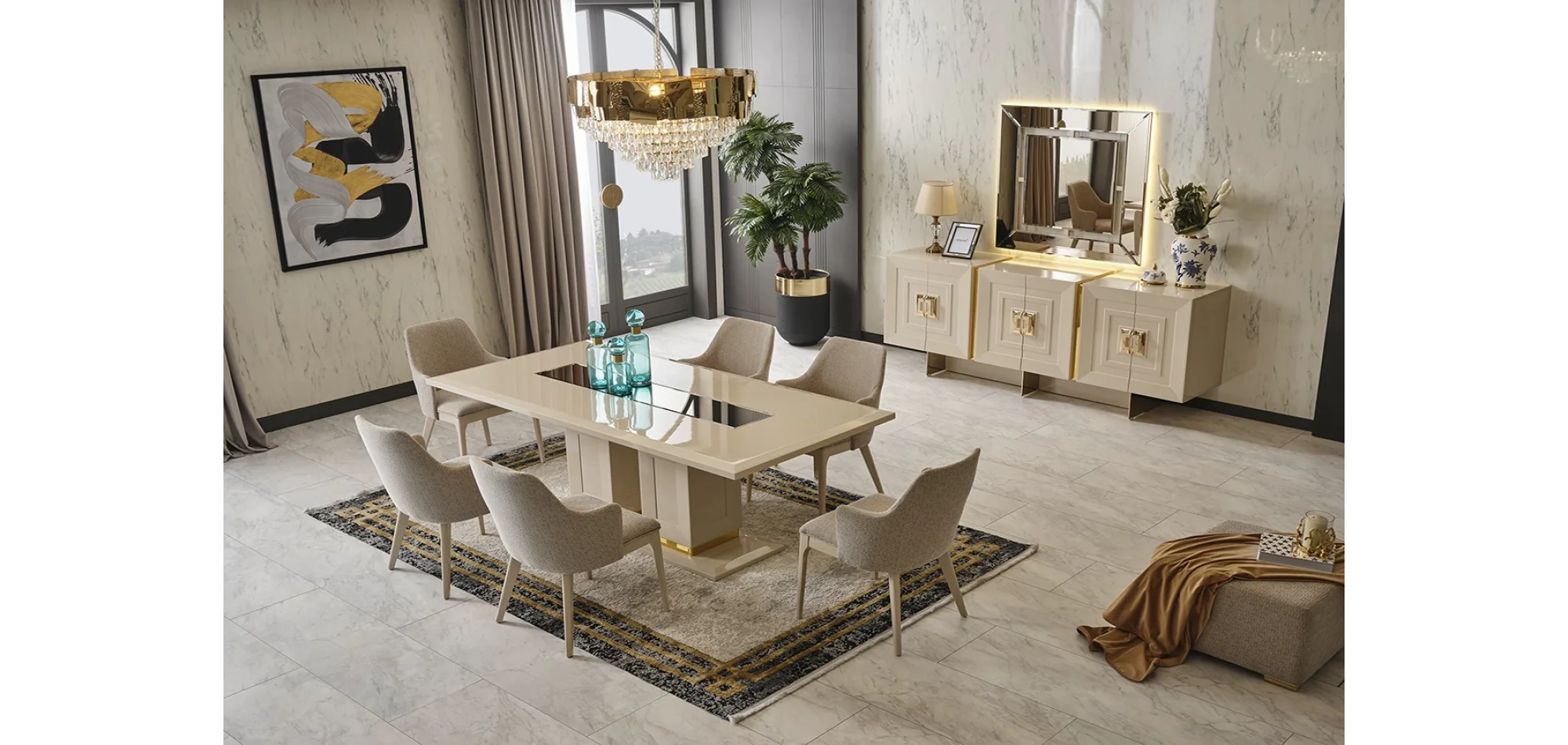 Petra Yemek Odası Takımı