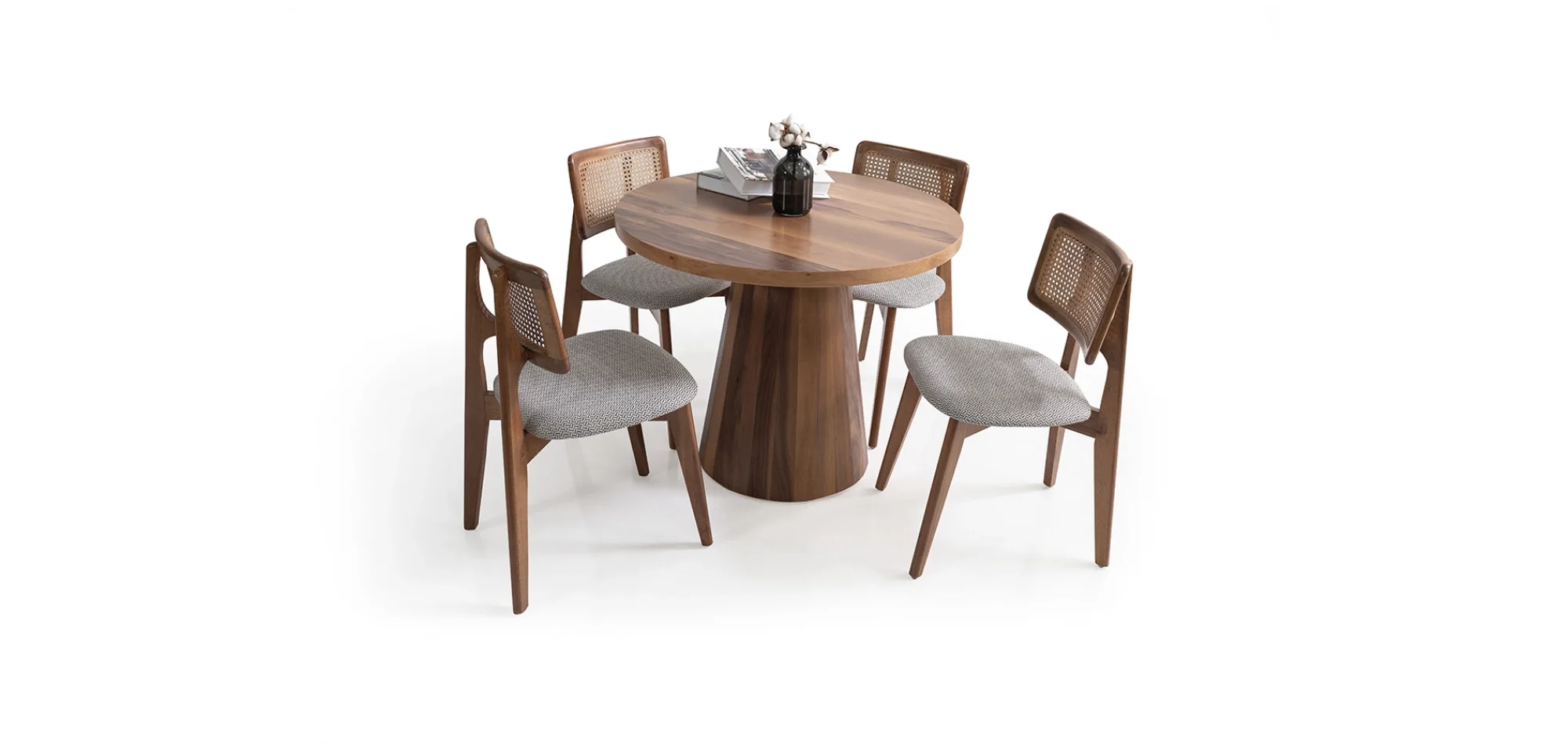 Güneş Ceviz Masa Takımı