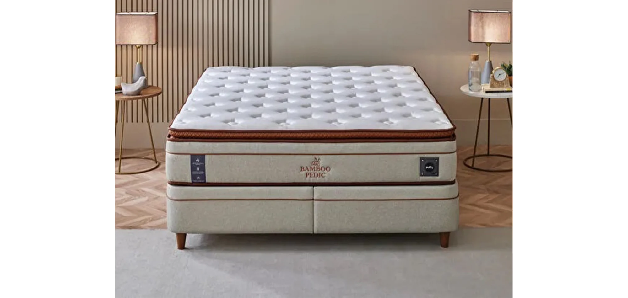 Bamboo Pedic Pocket Yaylı Yatak 90x190