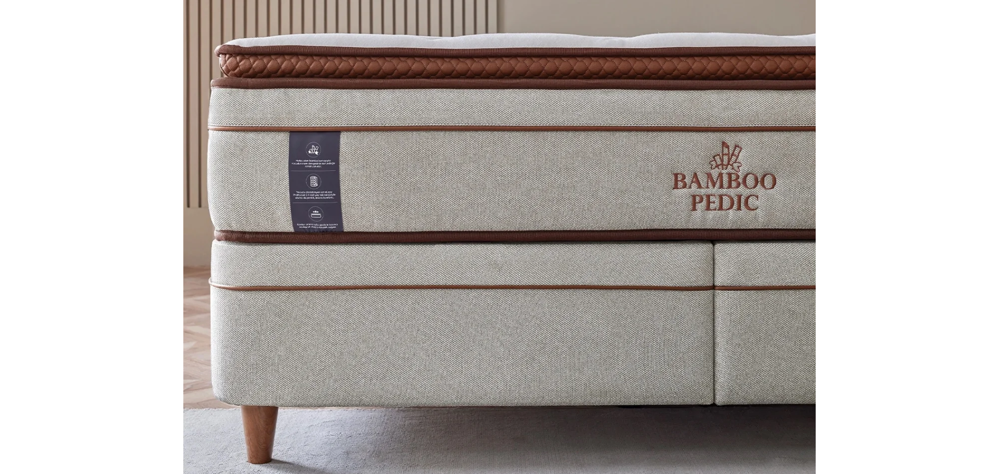 Bamboo Pedic Pocket Yaylı Yatak 90x190