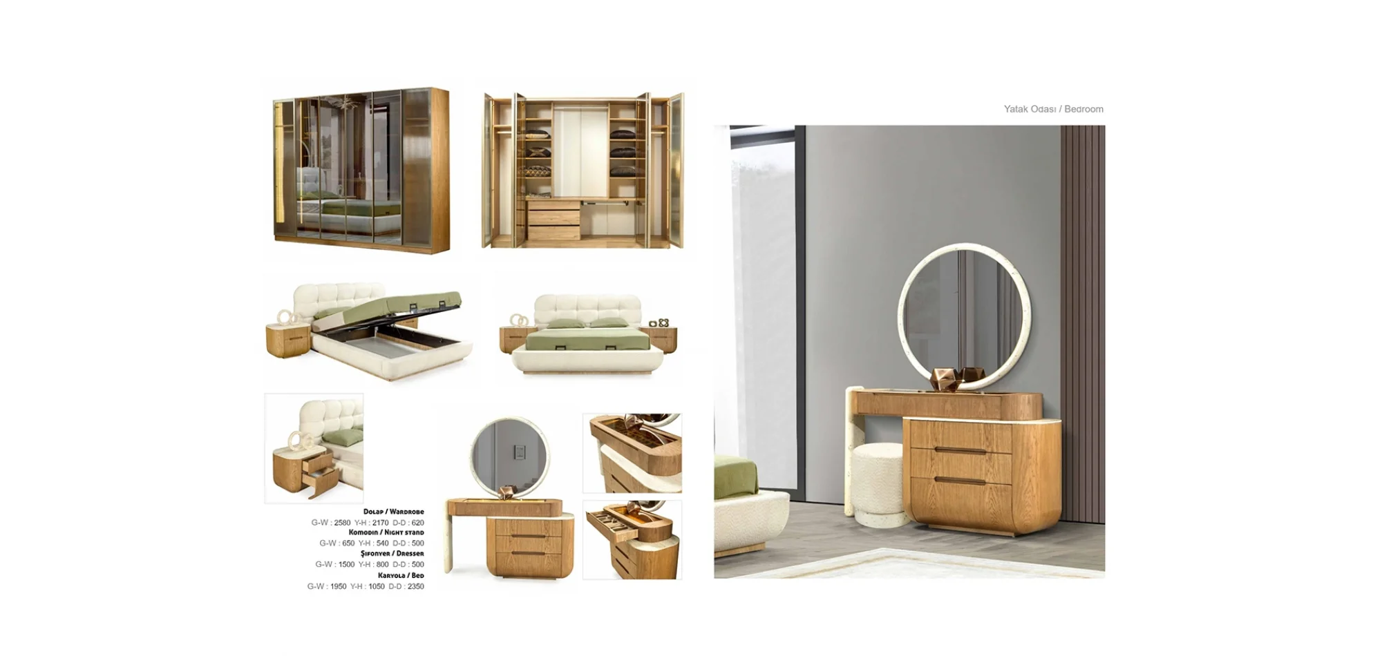 Eravelle Yatak Odası Takımı