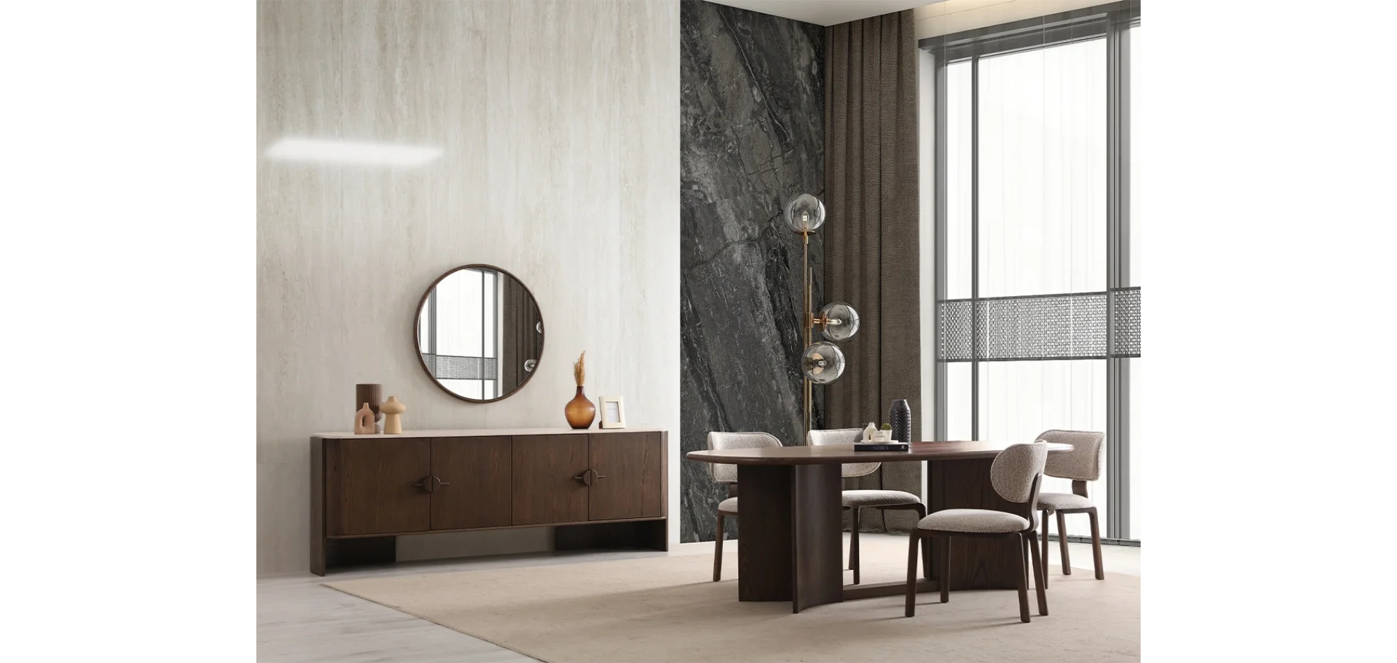 Lucerra Yemek Odası Takımı