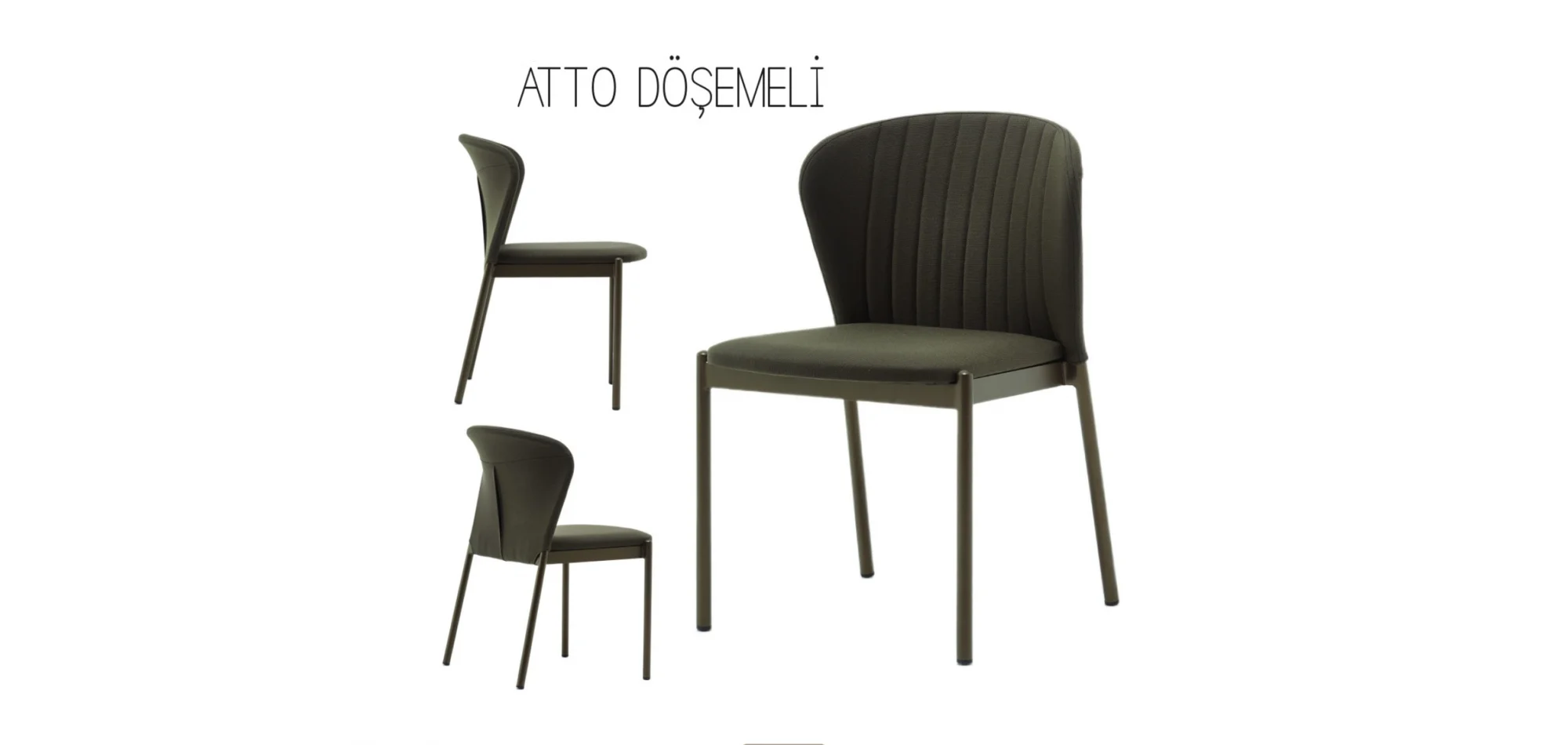 Atto Döşemeli Sandalye