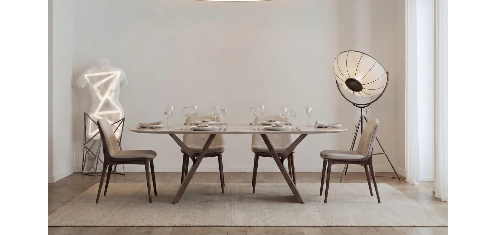 Luxeva Yemek Odası Takımı