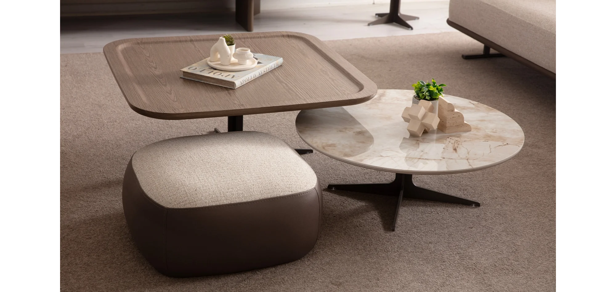 Luxeva Orta Sehpa Ahşap