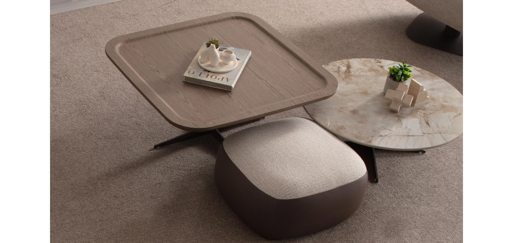 Luxeva Orta Sehpa Ahşap