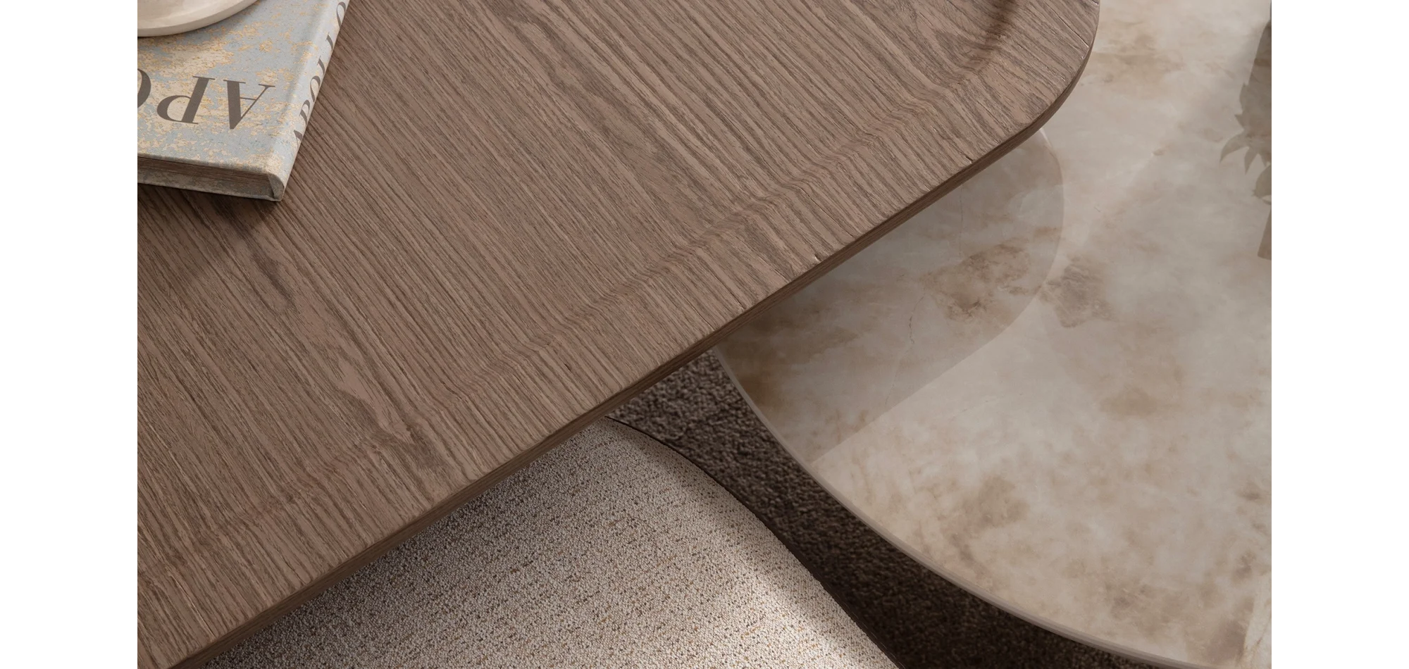 Luxeva Orta Sehpa Ahşap