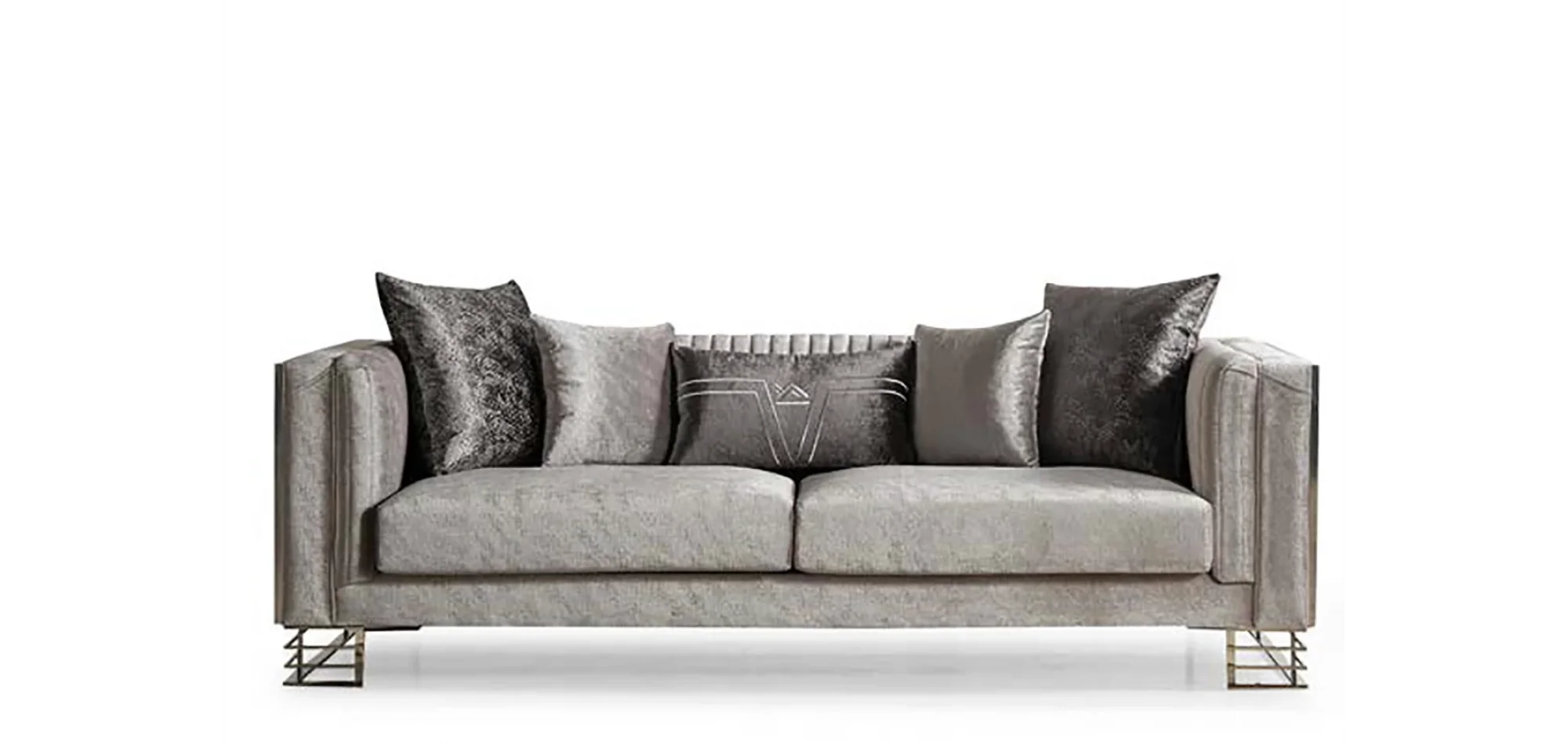 Arven Gümüş 4lü Koltuk