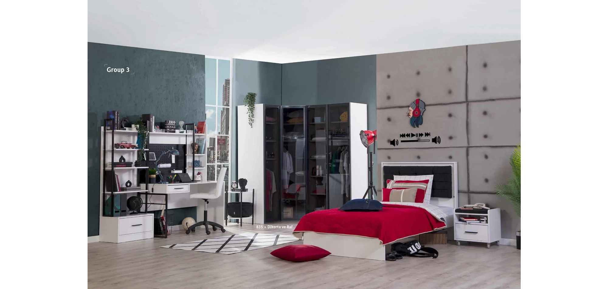 Atlas White Genç Odası Takımı