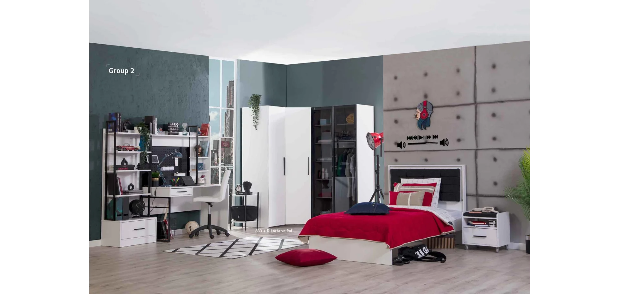 Atlas White Genç Odası Takımı