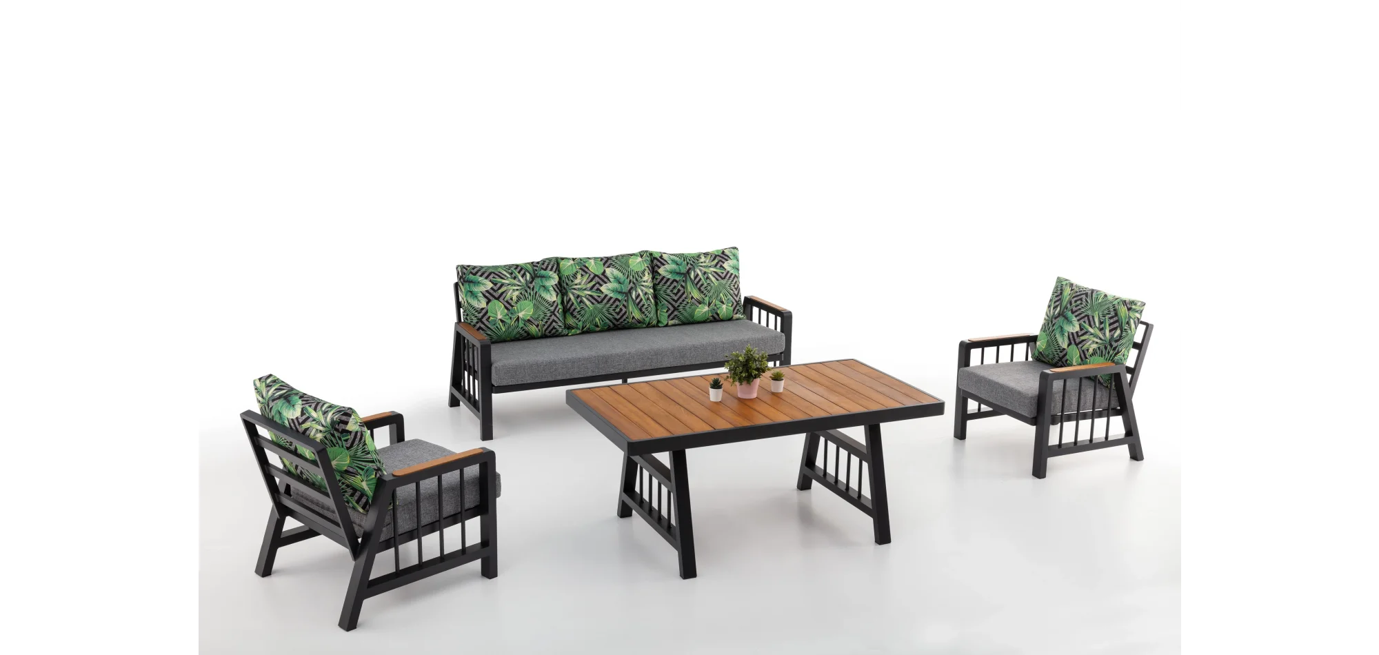 Babil Alüminyum Oturma Grubu