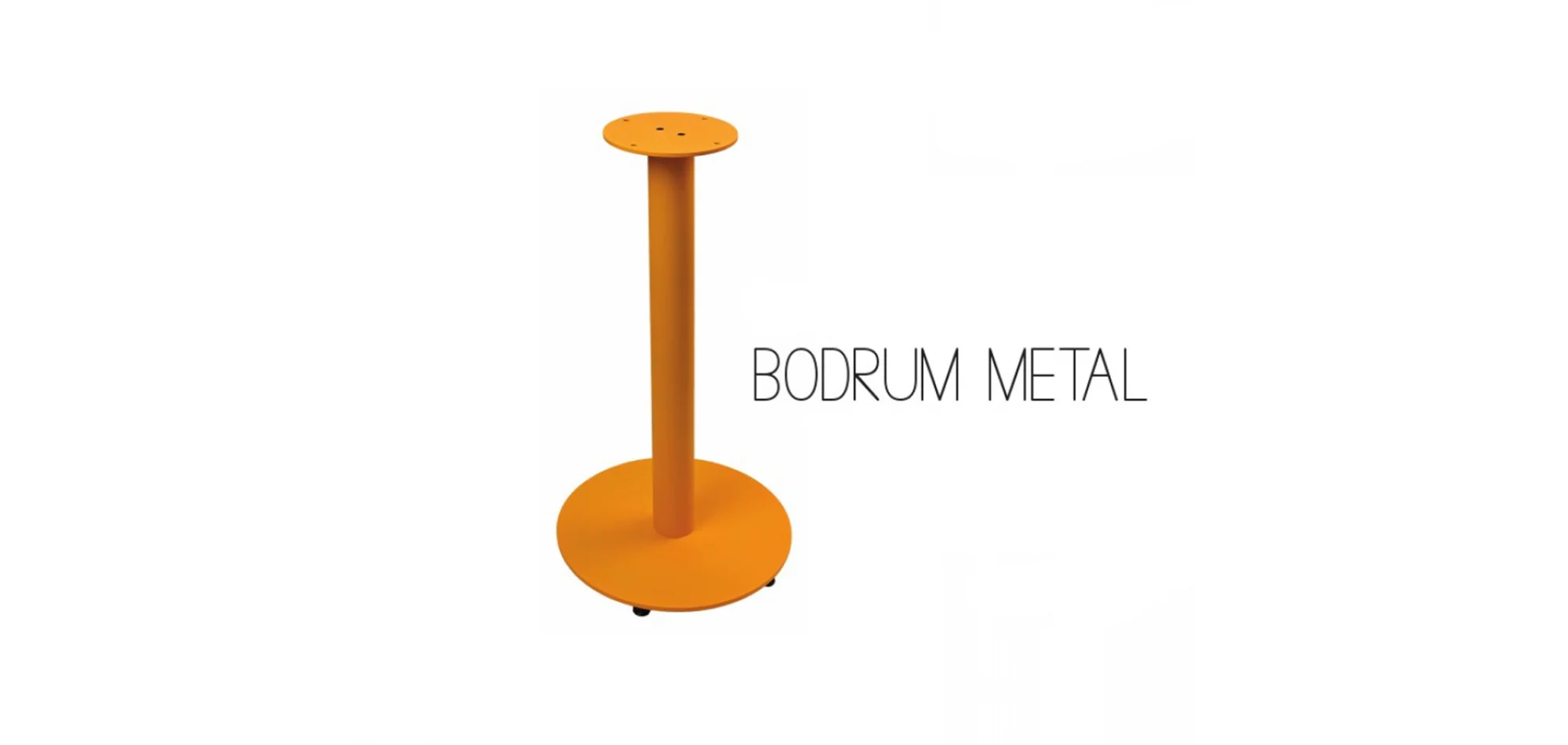 Bodrum Metal Masa Ayak