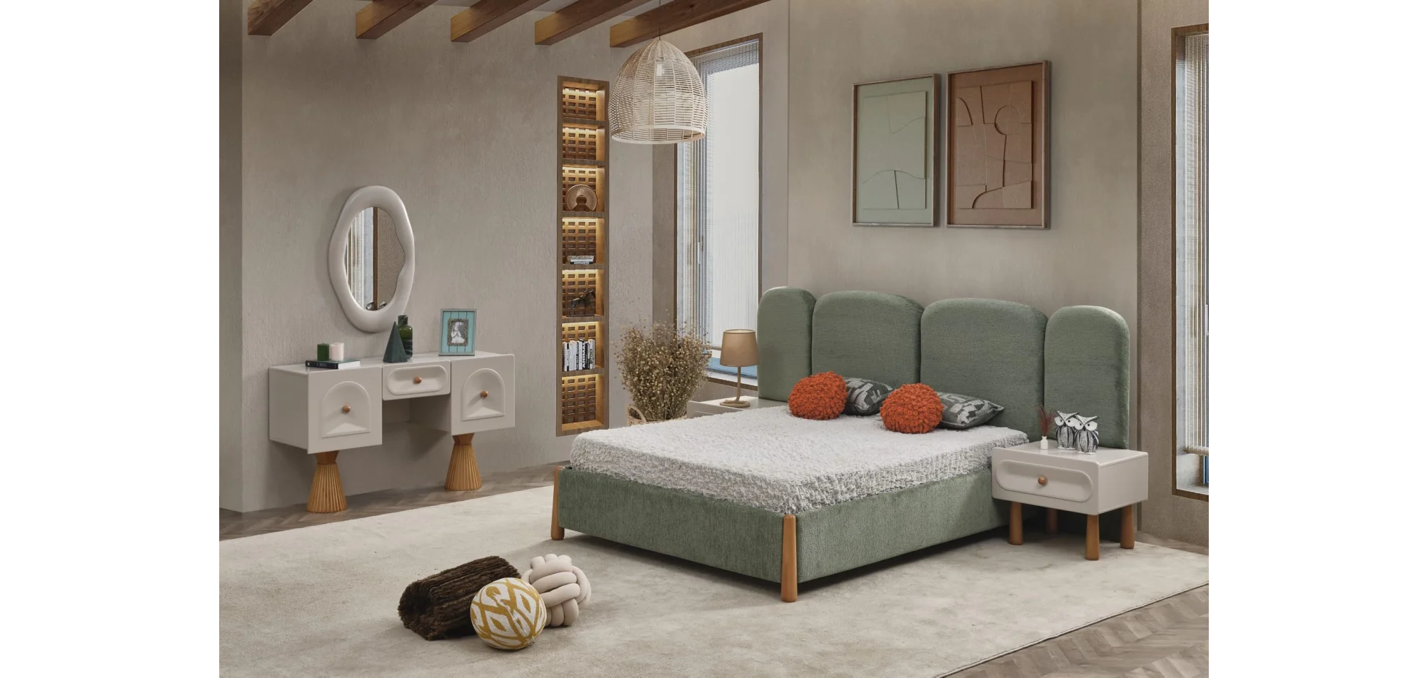 Bohem Yatak Odası Takımı