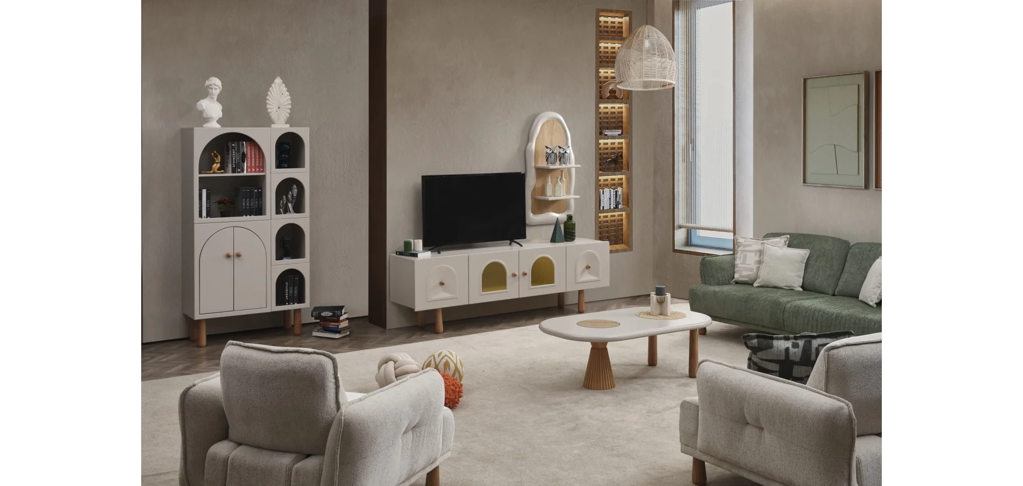 Bohem Yemek Odası Takımı