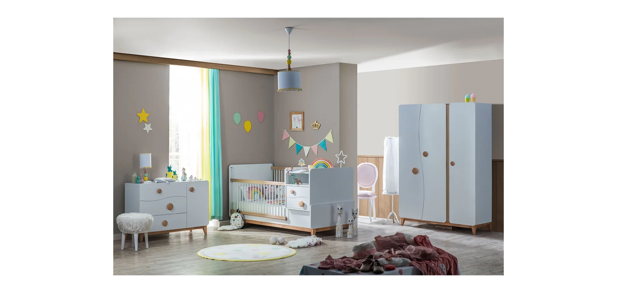Bonita Büyüyen Bebe Karyolası 80 x 180
