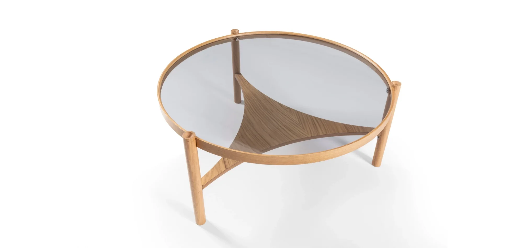 Clover Orta ve Yan Sehpa 2li Set