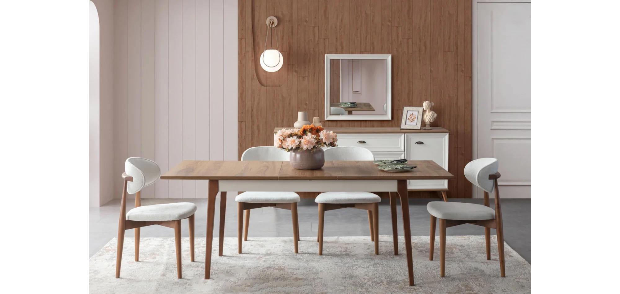 Delhi Yemek Odası Takımı