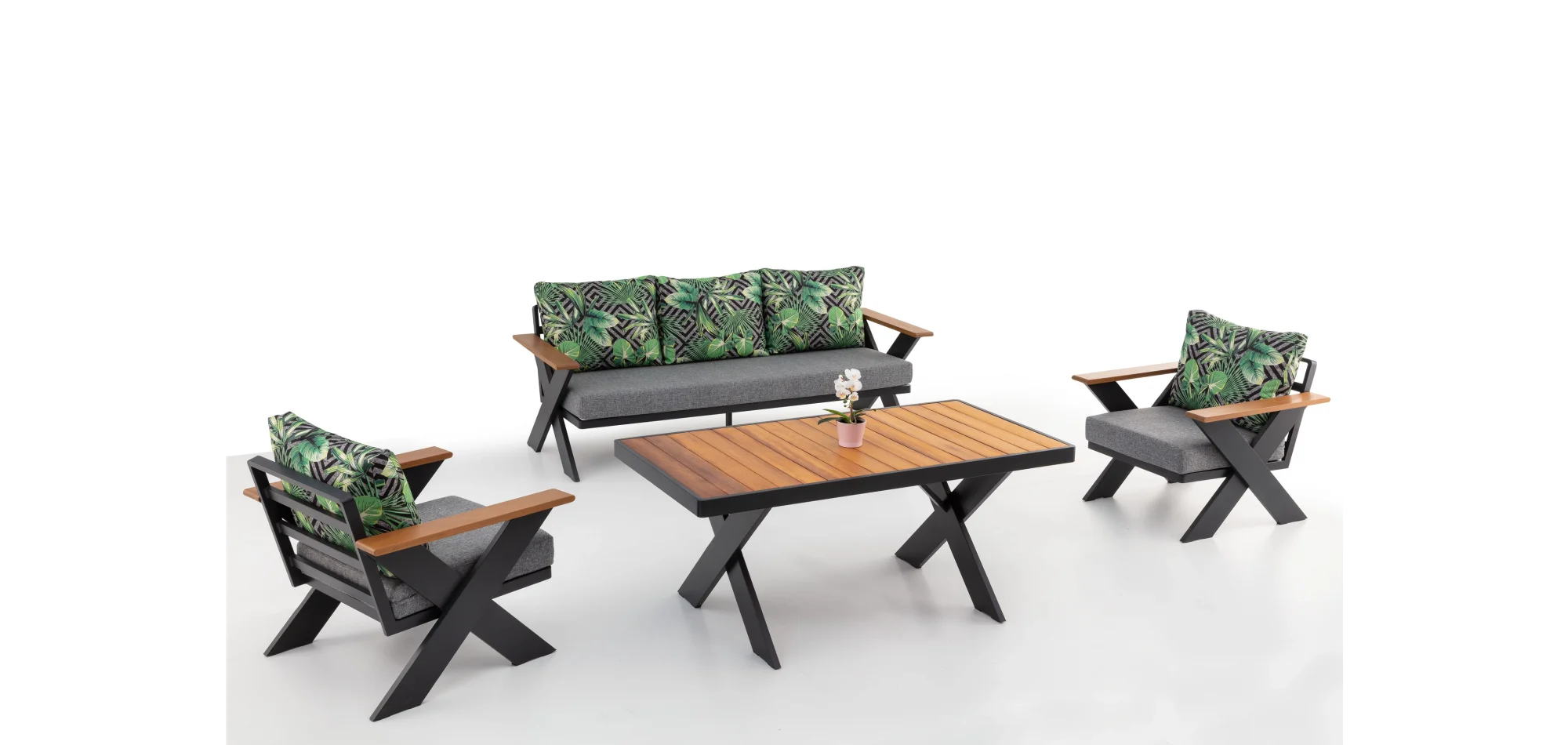 Dubai(X)Alüminyum Oturma Grubu