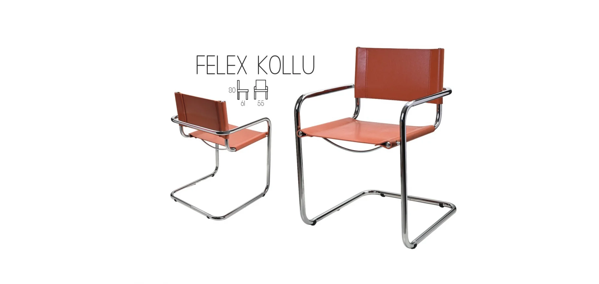 Felex Kollu Sandalye