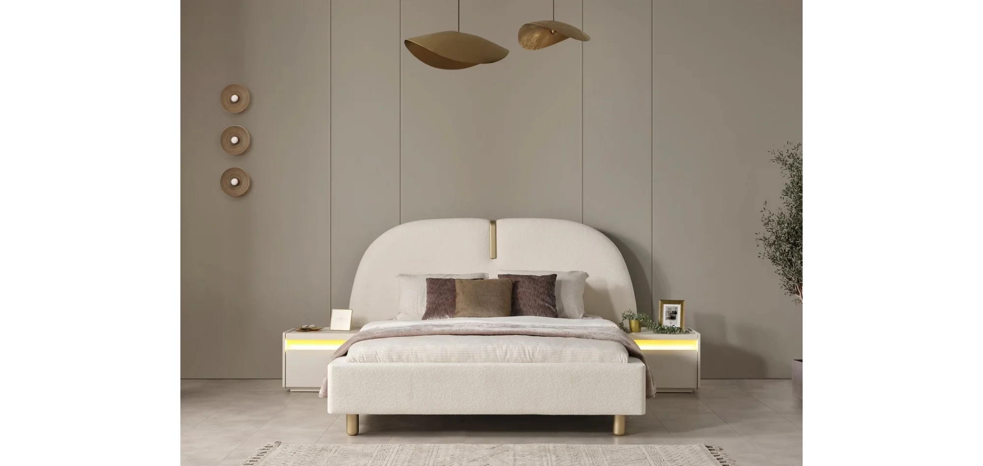 Ferilux Bazalı Karyola