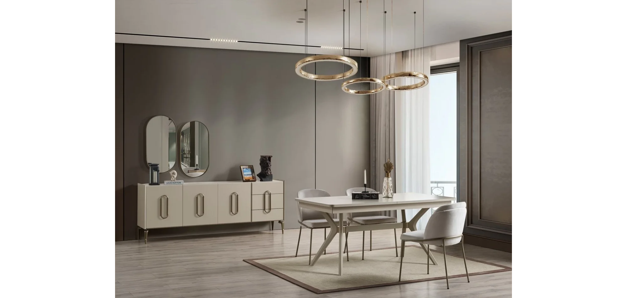 Flare Yemek Odası Takımı