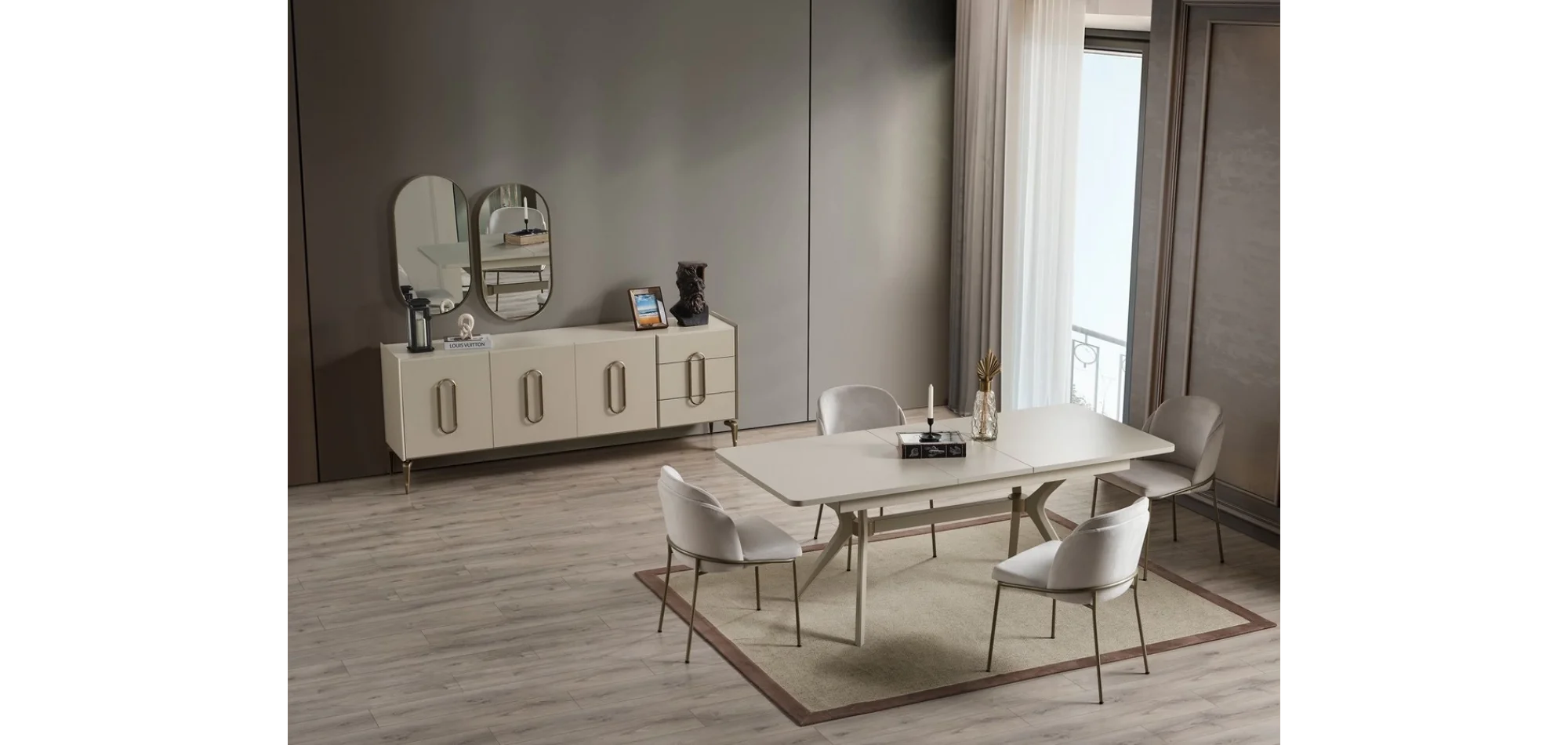 Flare Yemek Odası Takımı