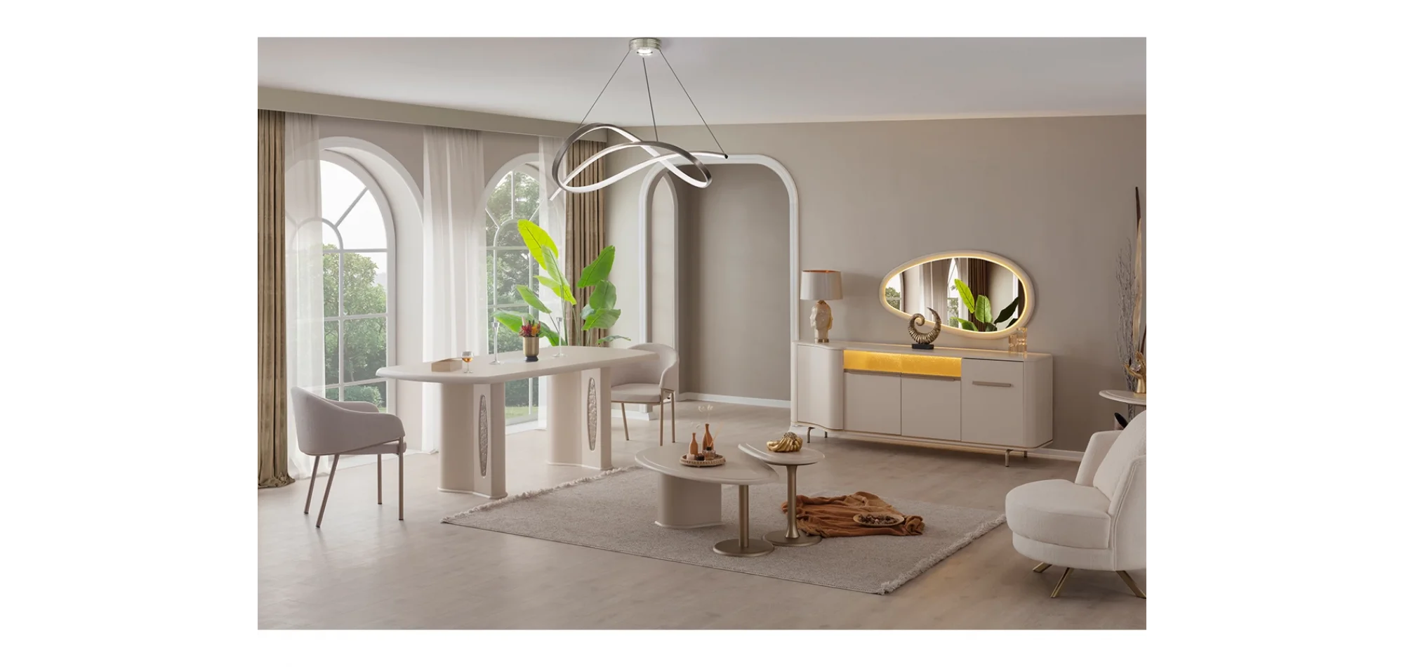 Floransa Yemek Odası Takımı